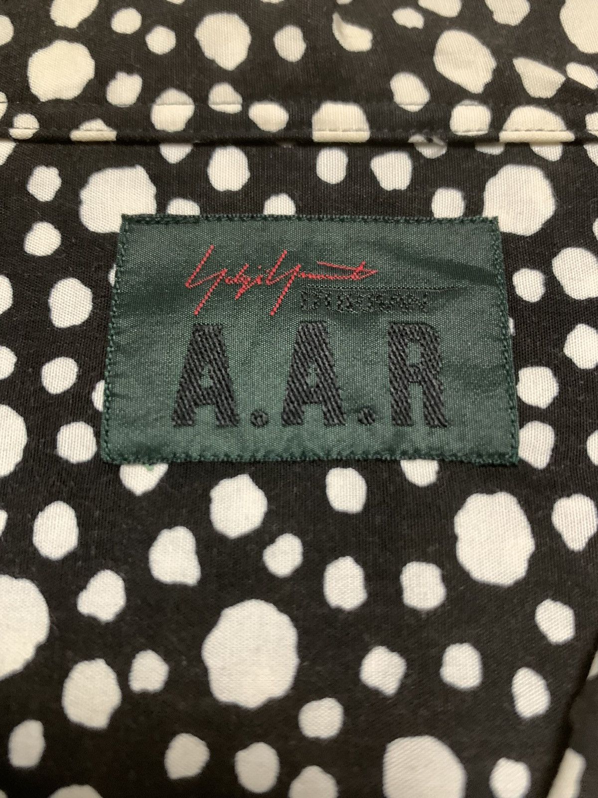 Y's Yohji Yamamoto AAR Durban Camp Collar Patterned Button Up Size US L / EU 52-54 / 3 - 4 Thumbnail