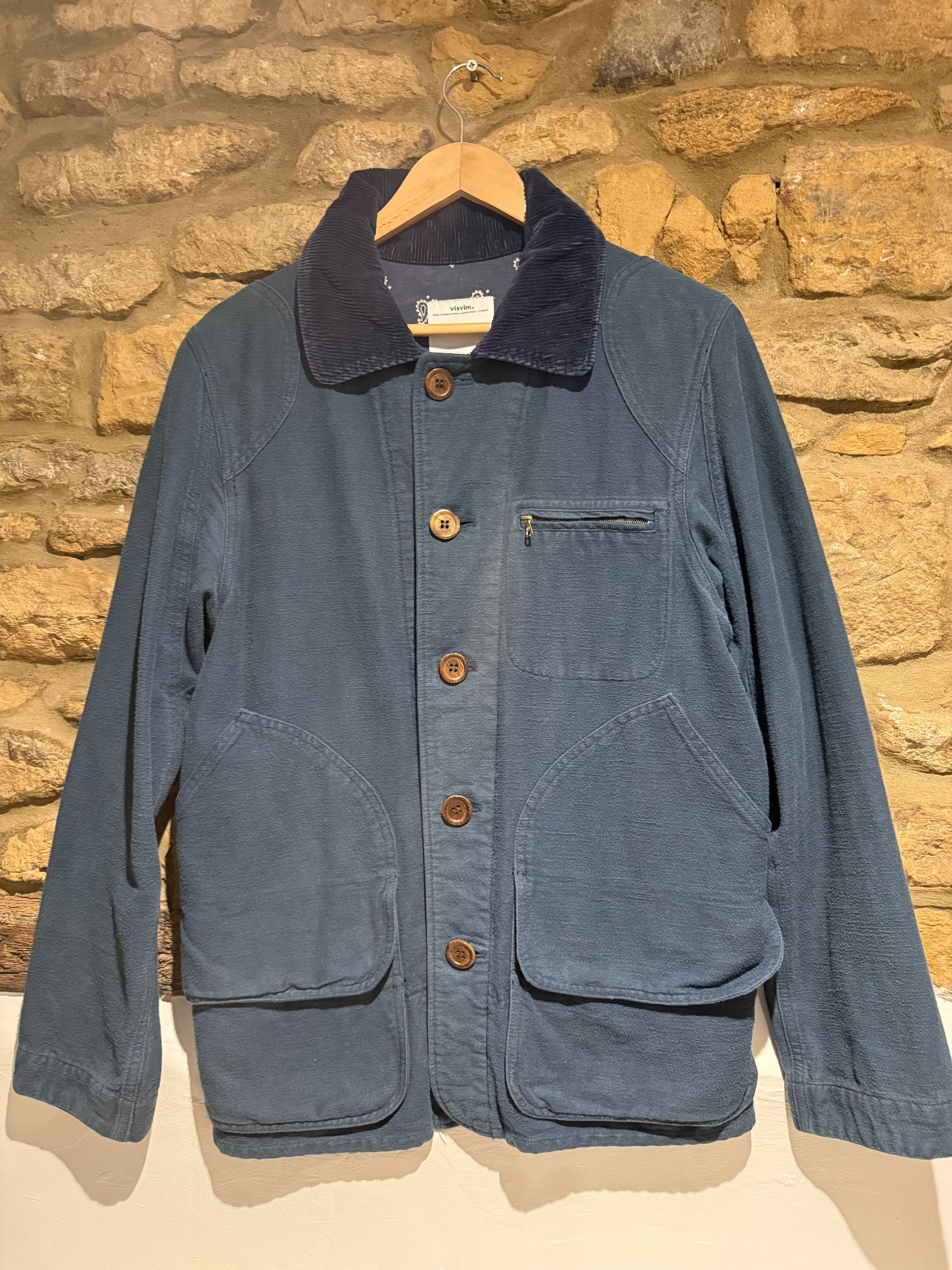Visvim Men’s Visvim blue bandana lined jacket Size US XXS / EU 40 - 1 Thumbnail