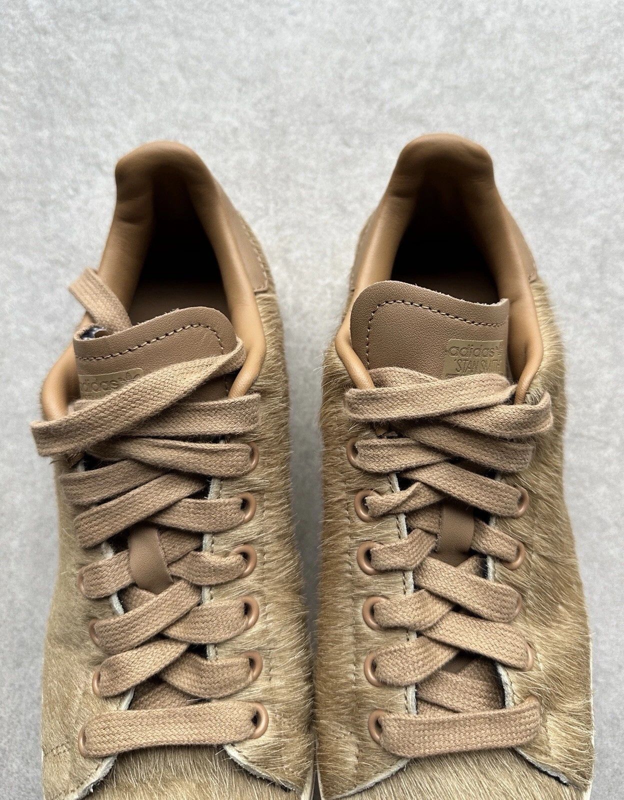 Adidas Adidas Stan Smith Shoes Pony Hair Womens Sneakers Rare Style Size US 6 / IT 36 - 12 Thumbnail