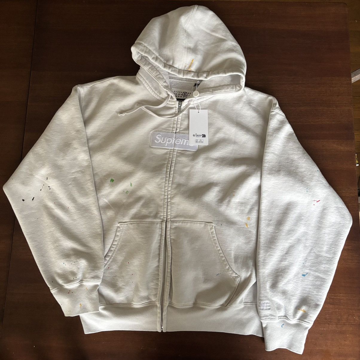 Maison Margiela × Supreme Supreme MM6 Maison Margiela White Foil
