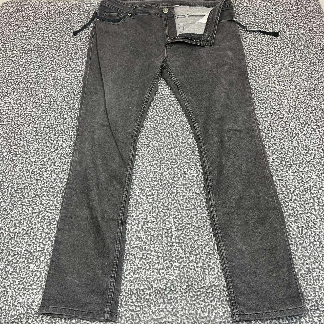 Other Footprint Manufacture Jeans Men 36x33 Black Denim Pants Size US 36 / EU 52 - 1 Thumbnail