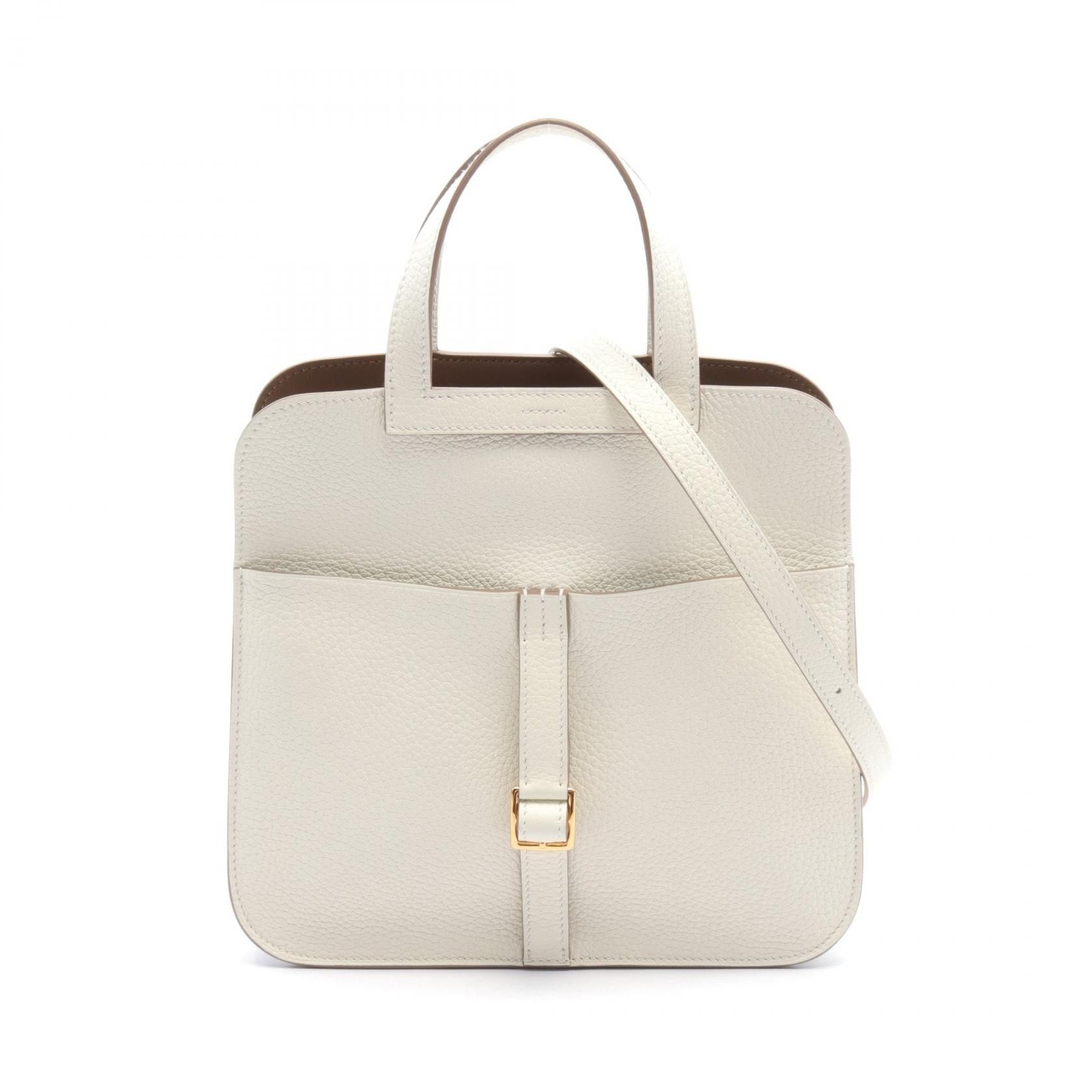Hermes Hermes Halzan 25 Leather Shoulder Bag in Excellent Condition Size ONE SIZE - 1 Thumbnail