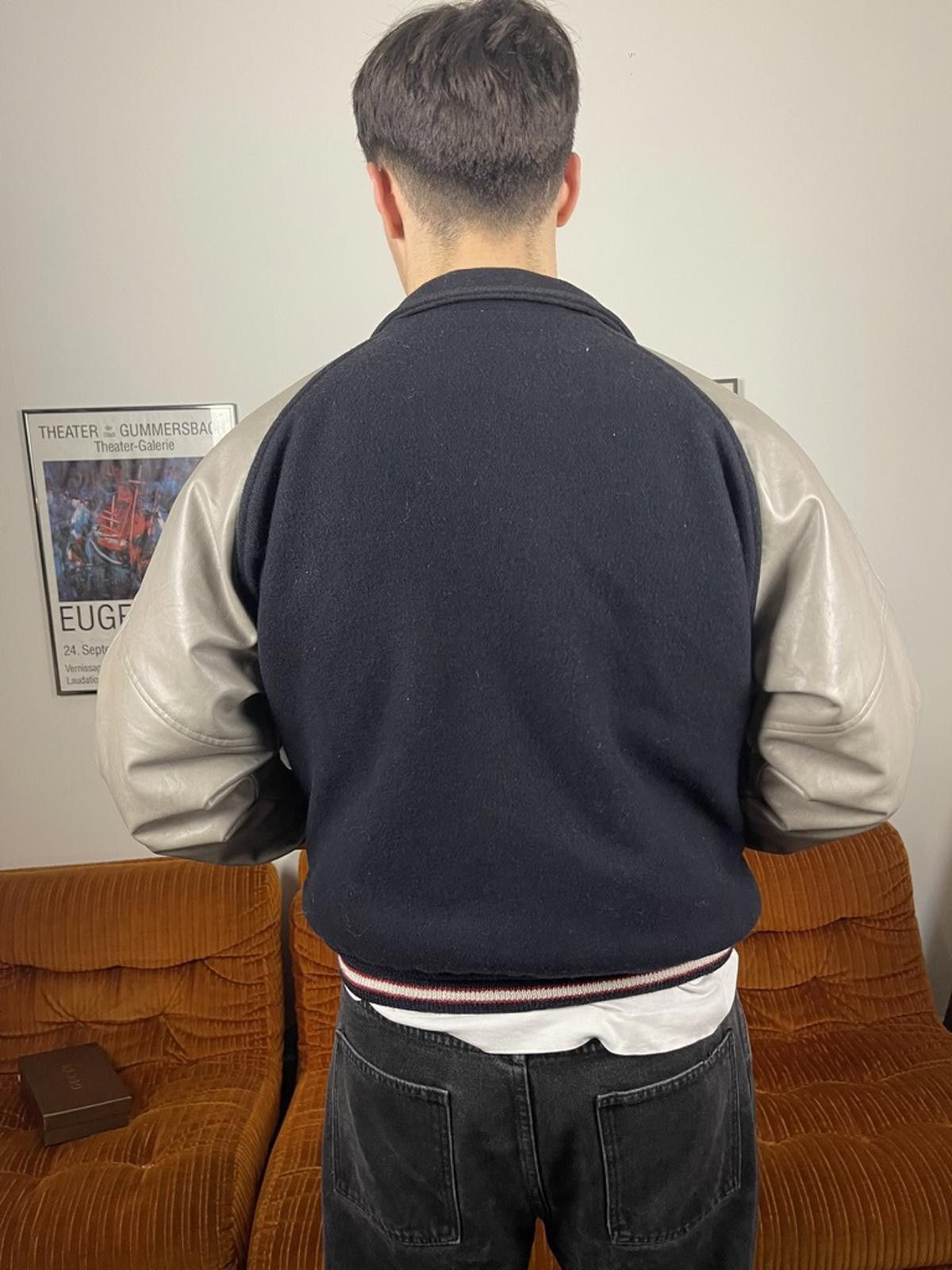 Other Vintage - Black and Grey Varsity Size US M / EU 48-50 / 2 - 2 Thumbnail