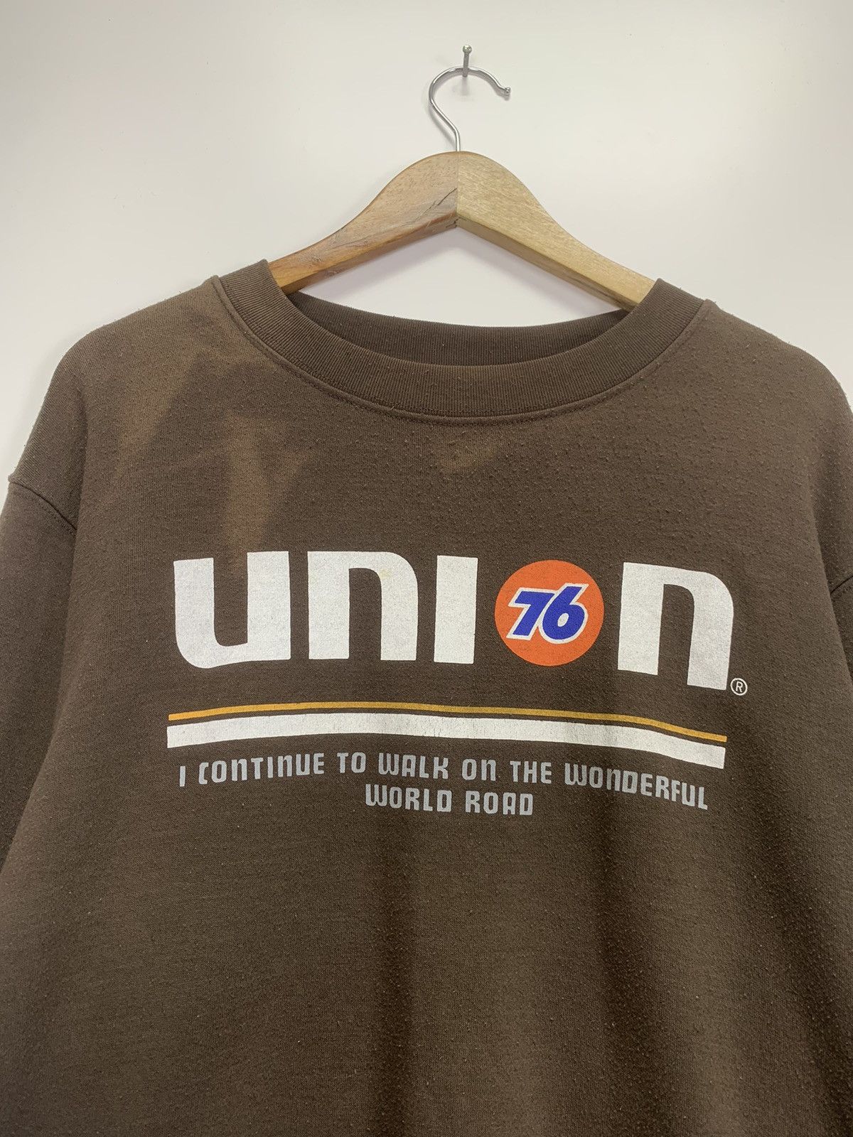 Vintage Vintage Lubricants 76 Racing Sweater Size US XL / EU 56 / 4 - 4 Thumbnail