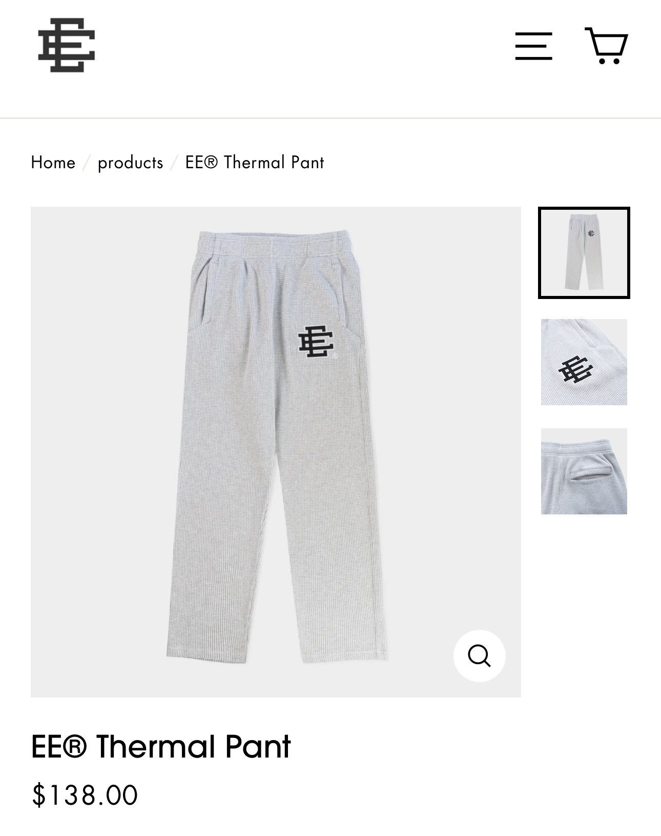 Eric Emanuel NEW Eric Emanuel Thermal Pant Large Size US 34 / EU 50 - 7 Thumbnail