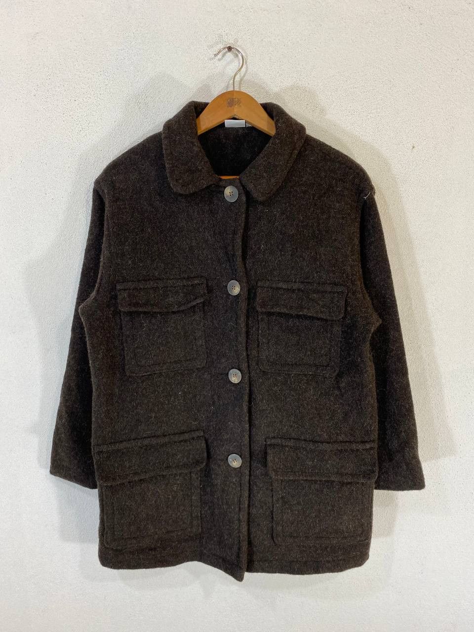 vintage 4 pocket wool jacket made in usa nice design