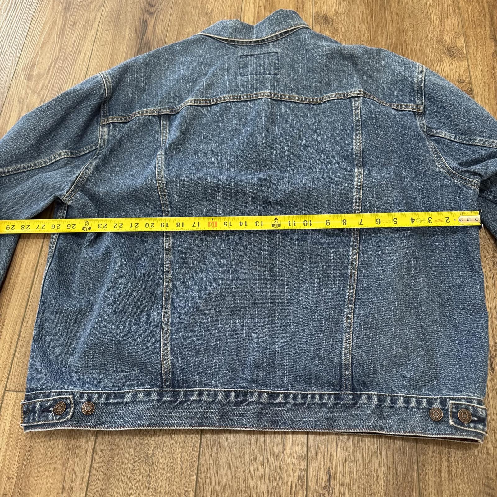 Levi's Vintage Y2K Levi’s Signature Denim Trucker Jacket Size US XXL / EU 58 / 5 - 8 Thumbnail