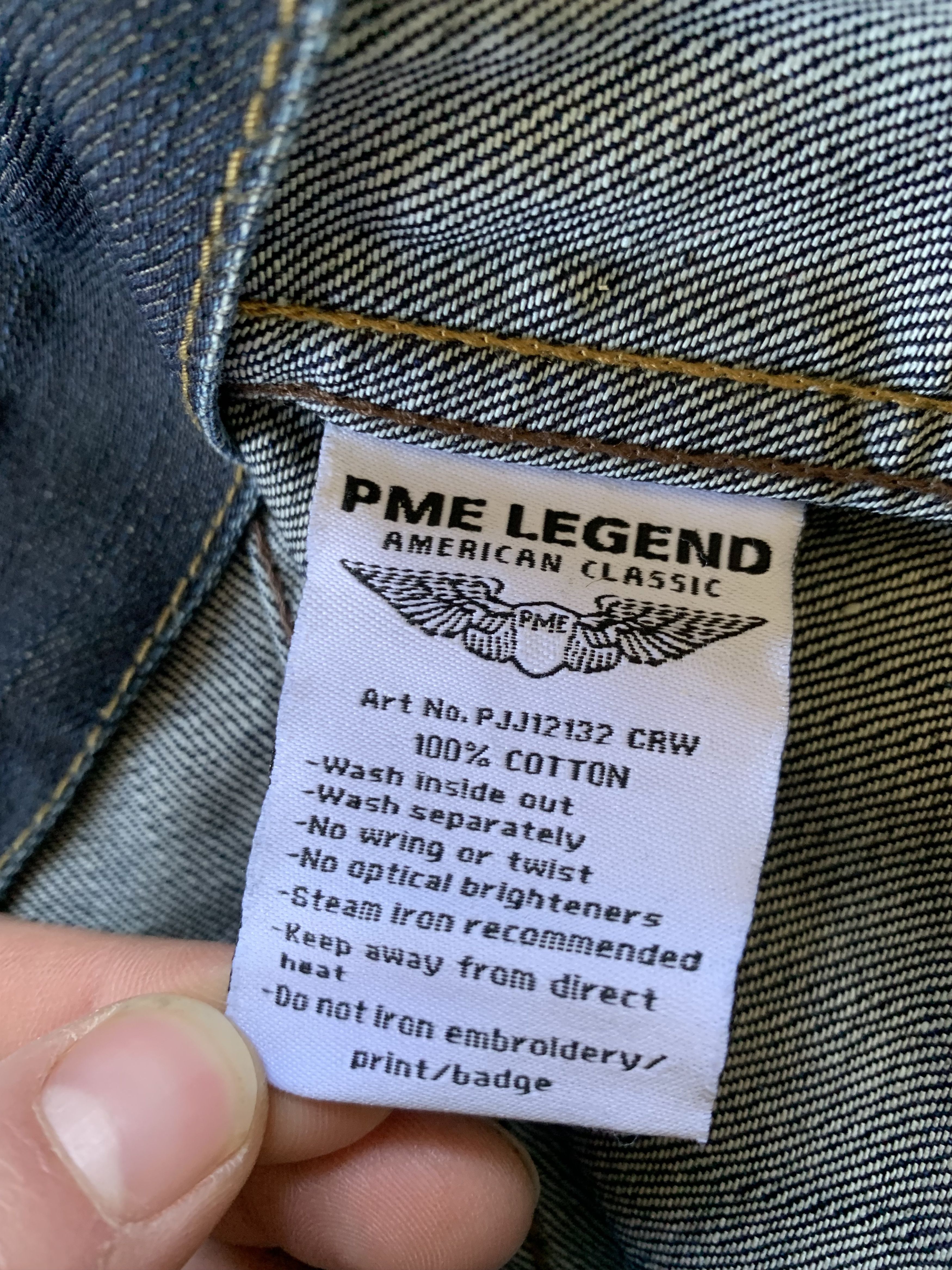 Other PME Legend Navy Blue Denim Jacket Size US L / EU 52-54 / 3 - 8 Thumbnail