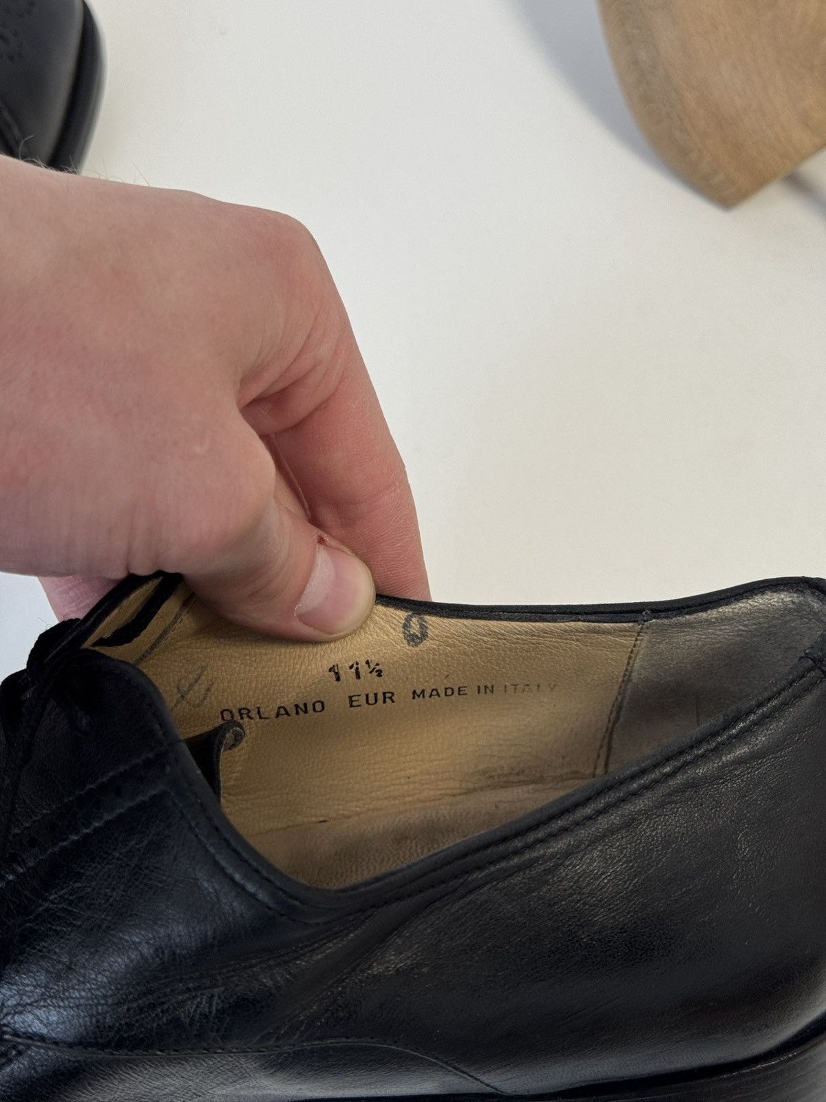 Bally Bally Orlando Men’s Black Leather Brogue Shoes Luxury Shoes Size US 11.5 / EU 44-45 - 16 Thumbnail