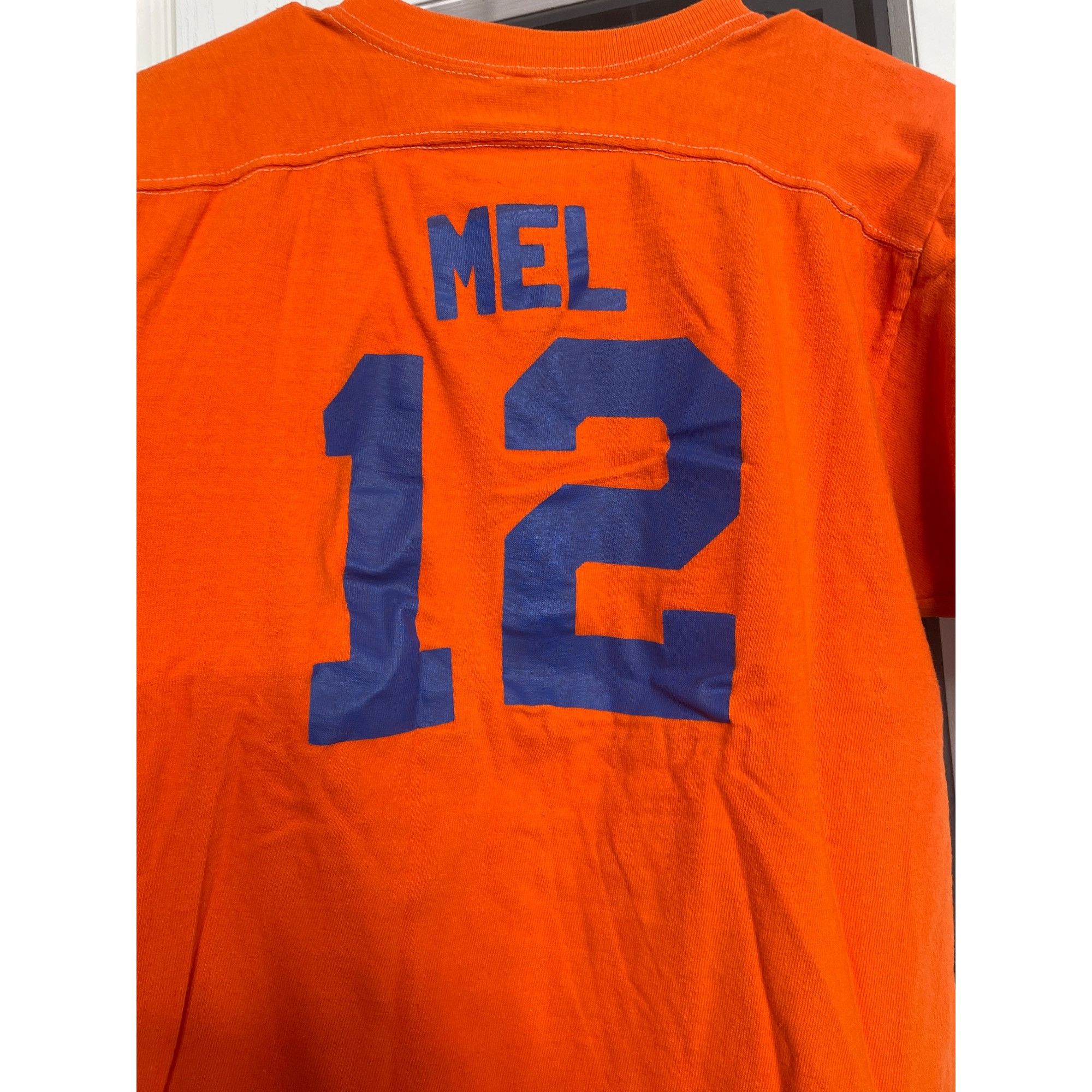 Champion RARE Vintage Champion T5n Mel 12 Large L LG Orange T-Shirt Size US L / EU 52-54 / 3 - 4 Thumbnail