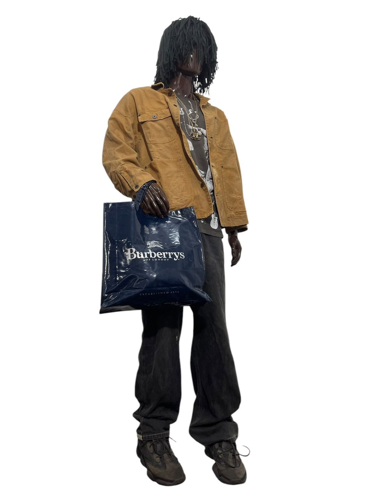 Burberry Limited Weatherproof Burberry’s Vintage Tote Bag 1🟩2 Size ONE SIZE - 2 Thumbnail
