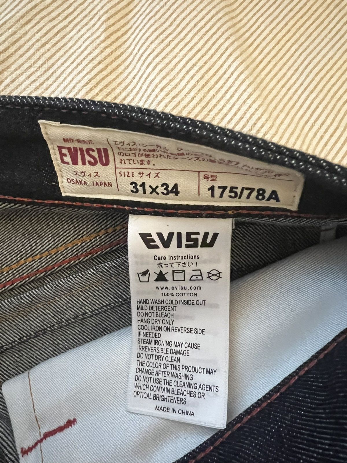 Evisu EVISU Snake Year Limited Edition Denim Set (Jacket +Jeans) Size US L / EU 52-54 / 3 - 9 Thumbnail