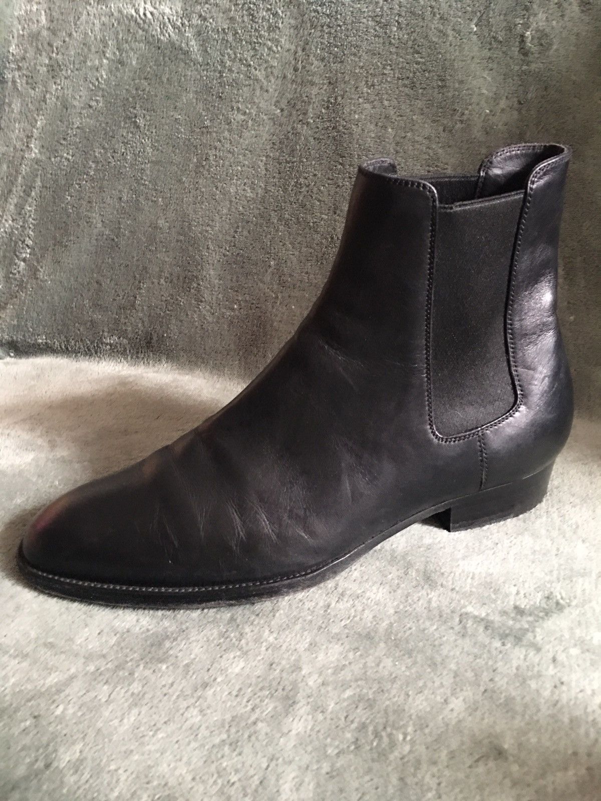 Saint Laurent Paris SAINT LAURENT Marrakesh Ankle Leather Boots Size EU 39.5 Size US 6.5 / EU 39-40 - 10 Thumbnail