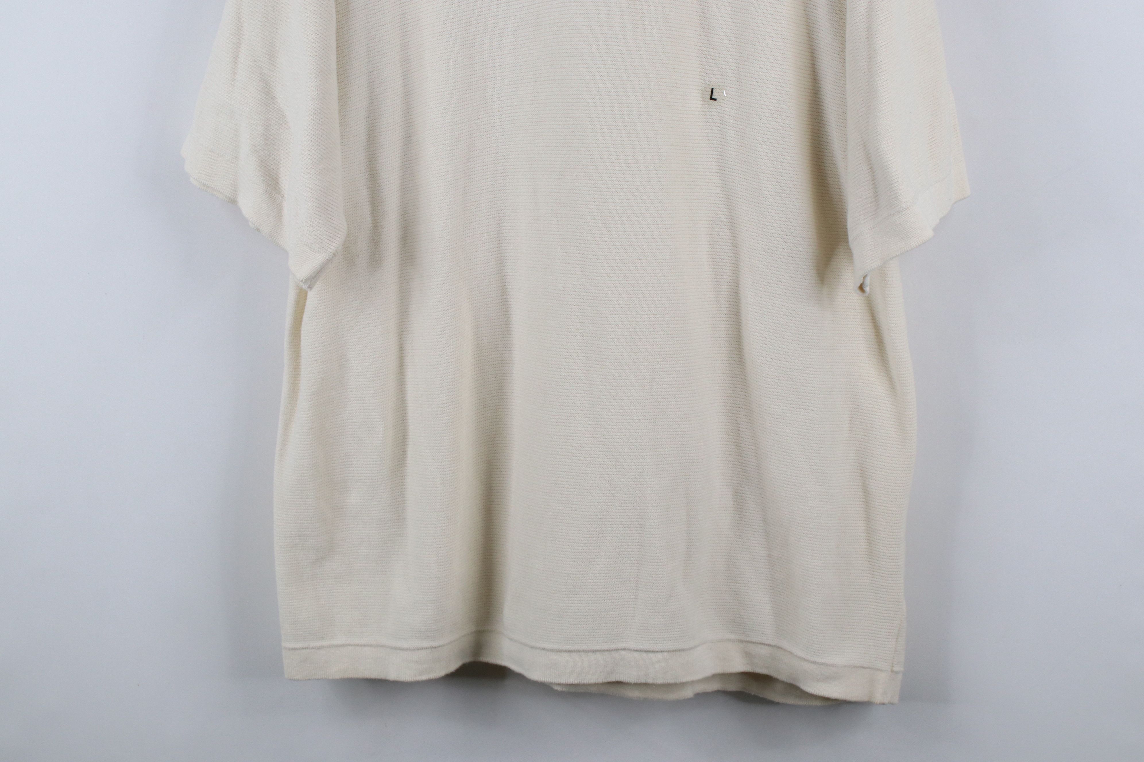 Vintage Deadstock Vintage 90s Streetwear Short Sleeve Polo Shirt Size US L / EU 52-54 / 3 - 3 Thumbnail