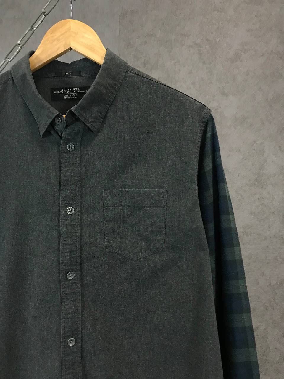 Allsaints Allsaints vintage shirt Size US L / EU 52-54 / 3 - 2 Thumbnail