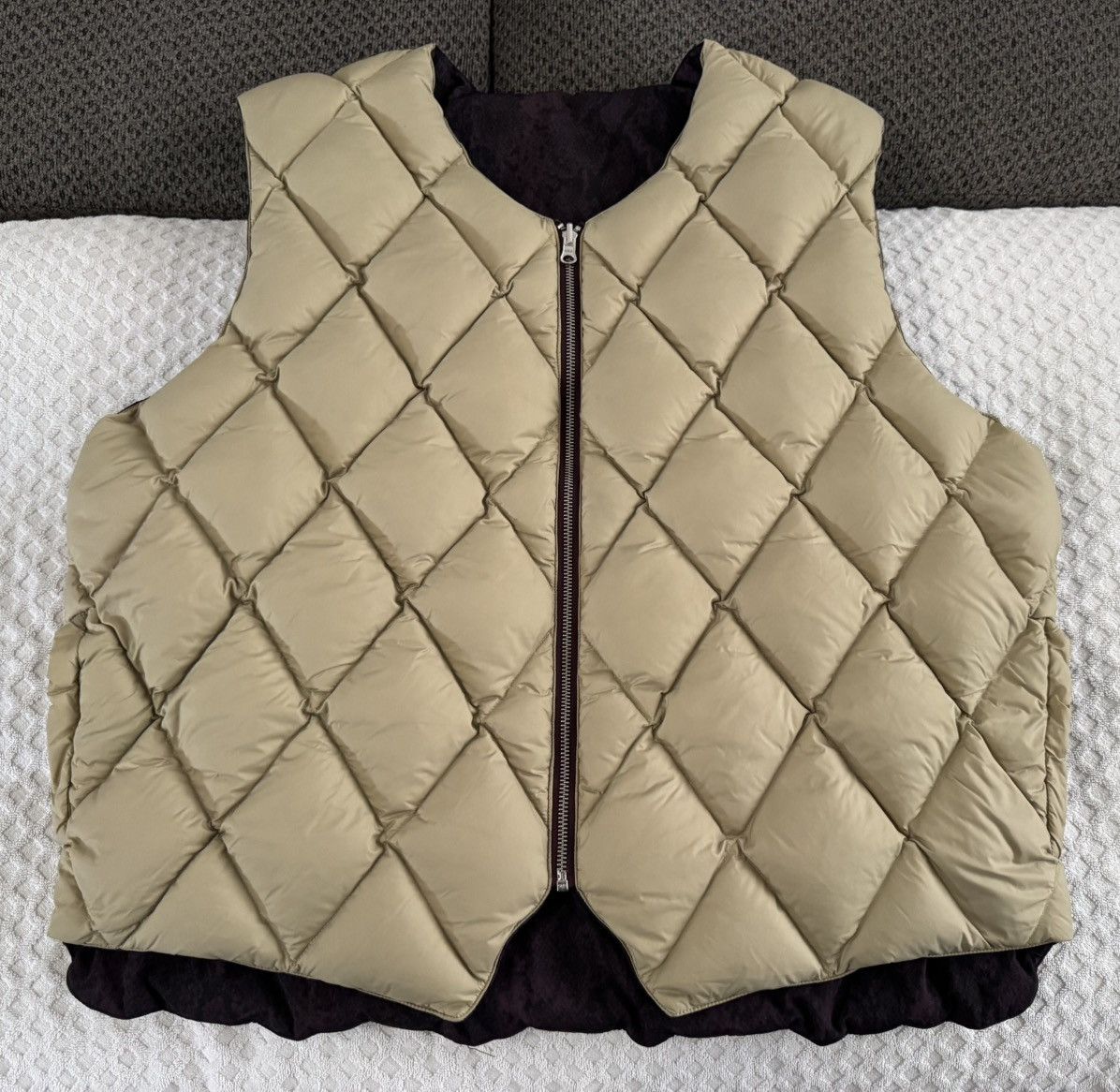 Stussy Stussy Python Reversible Diamond Quilted Puffer Vest XXL Size US XXL / EU 58 / 5 - 7 Thumbnail