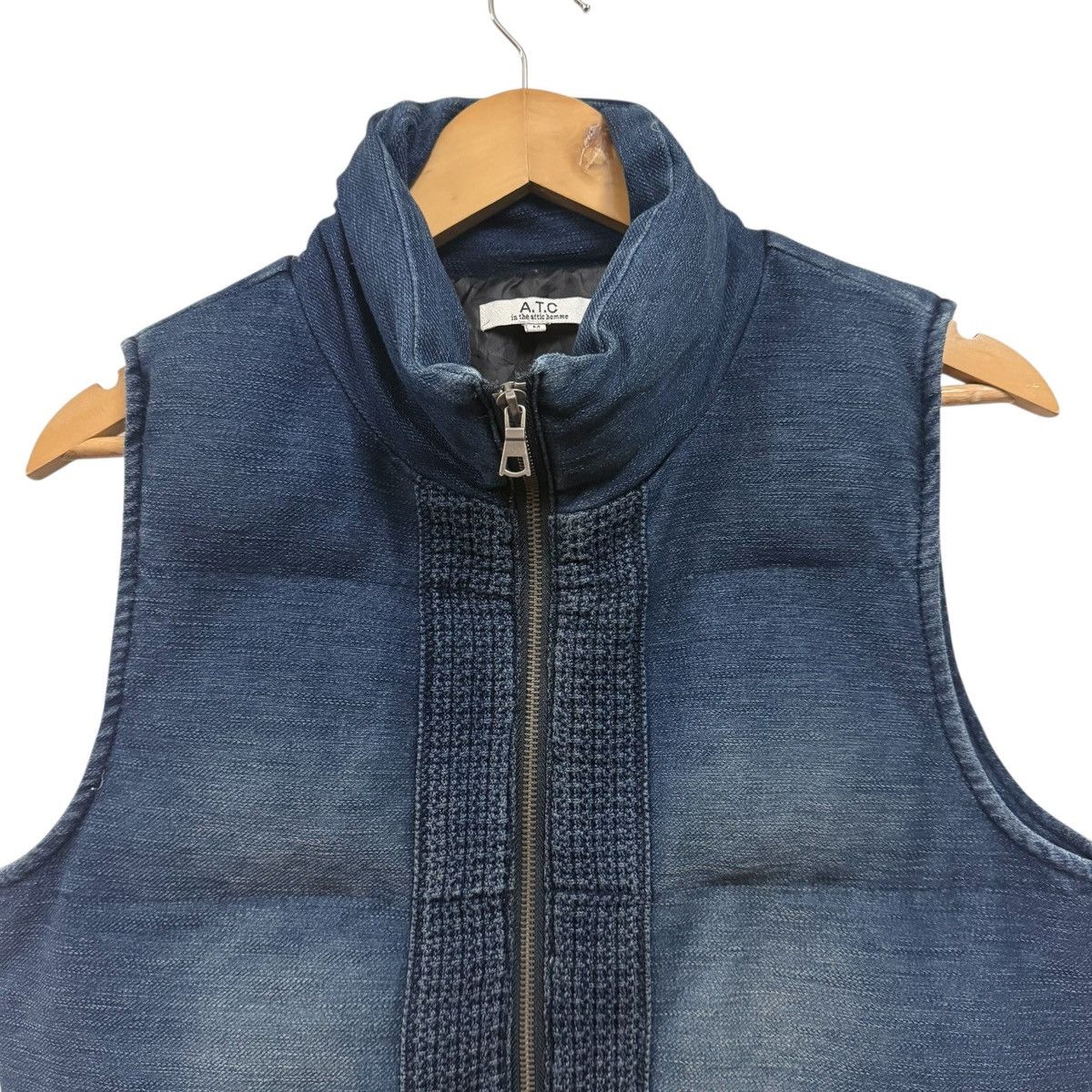 In The Attic A.TC In The Attic Down Vest Sashiko design Size US M / EU 48-50 / 2 - 3 Thumbnail