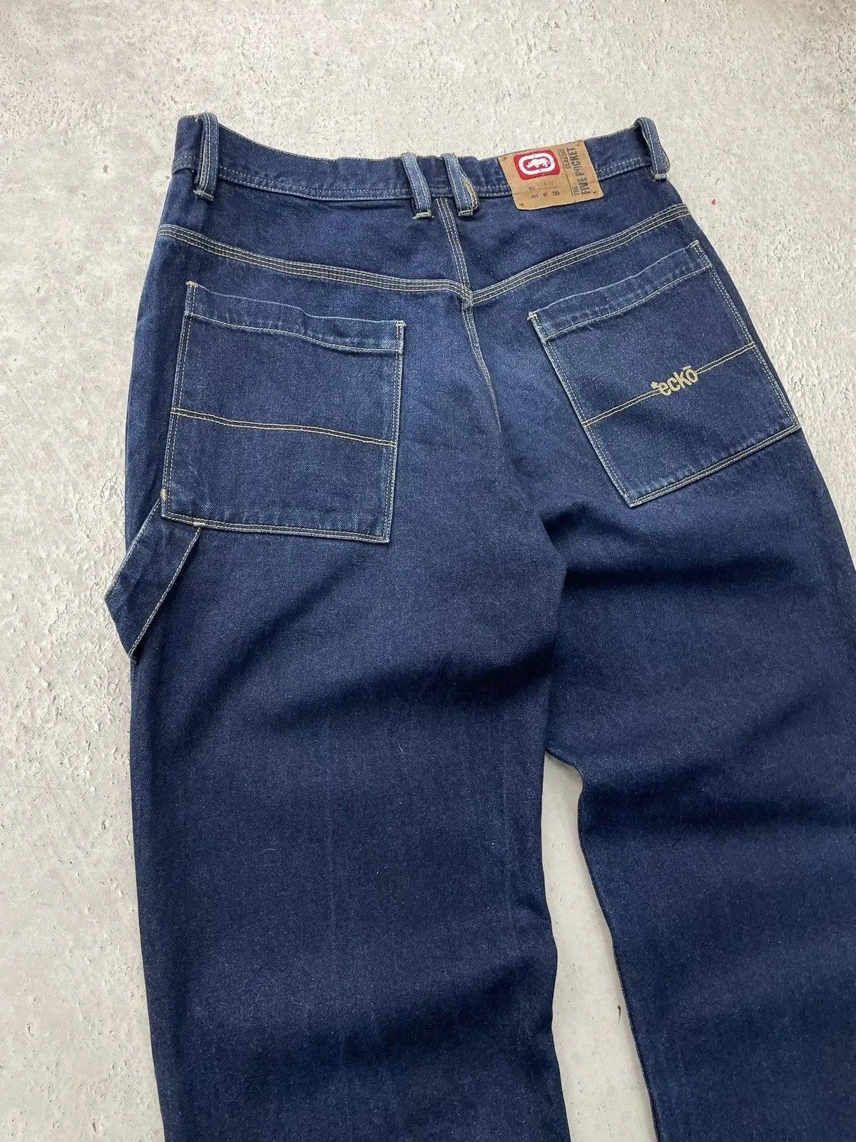 Ecko Unltd. Wide leg baggy cargo skater Ecko UNLTD jeans pants Size US 32 / EU 48 - 9 Thumbnail