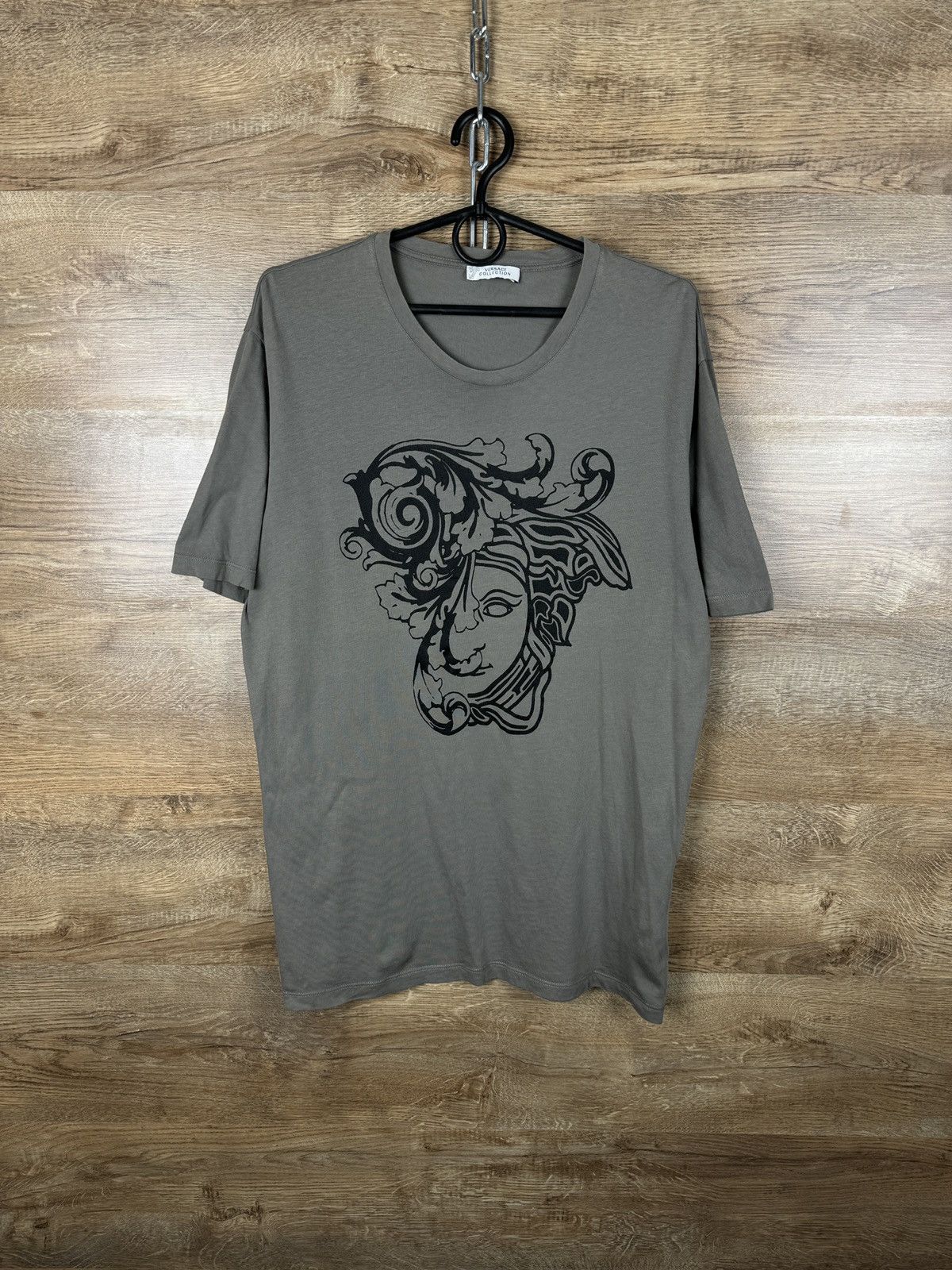 Versace Mens Versace collection Medusa luxury T-shirt tee Size US M / EU 48-50 / 2 - 1 Thumbnail