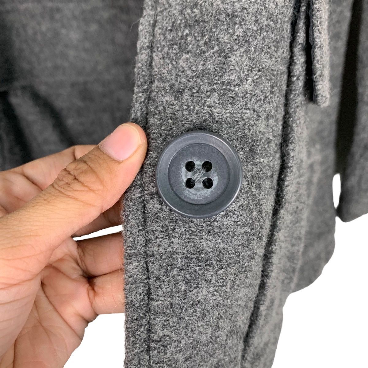 L.L. Bean L.L.BEAN Bellandi Italy Fabric Wool Button Jacket #1044-C47 Size US M / EU 48-50 / 2 - 14 Thumbnail