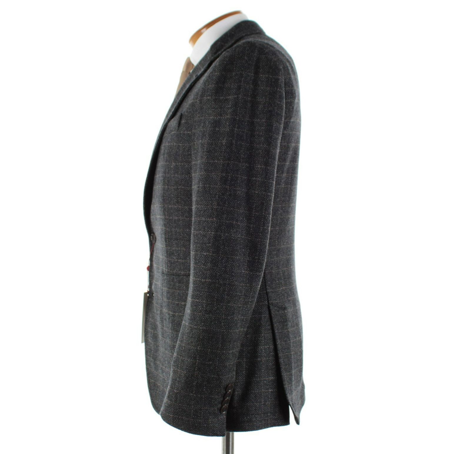 Luciano Barbera Luciano Barbera Sport Coat Size 40 US in Gray Size 40R - 4 Thumbnail