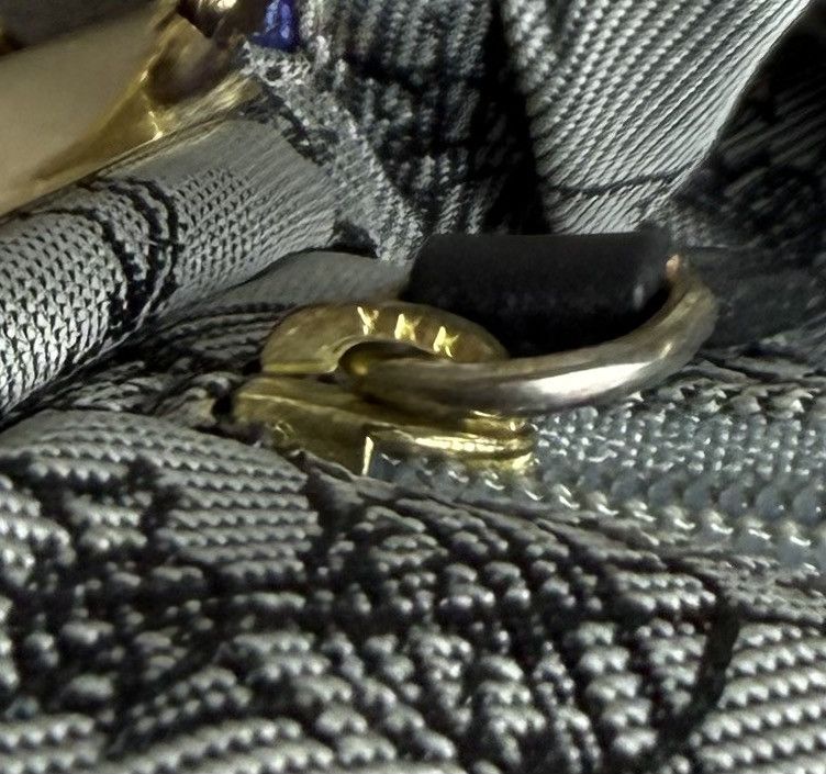 Vivienne Westwood VIVIENNE WESTWOOD - KISS LOCK GOLD CHAIN SLING BAG Size ONE SIZE - 9 Thumbnail