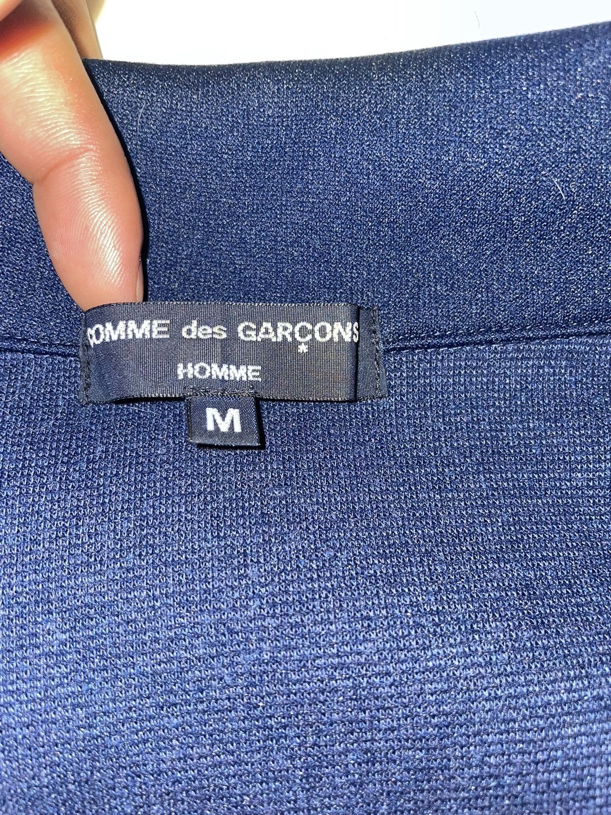 Comme des Garcons Homme AW03 Comme Des Garçon Homme Navy Trucker Jacket👕 *Very RARE* Size US M / EU 48-50 / 2 - 6 Thumbnail
