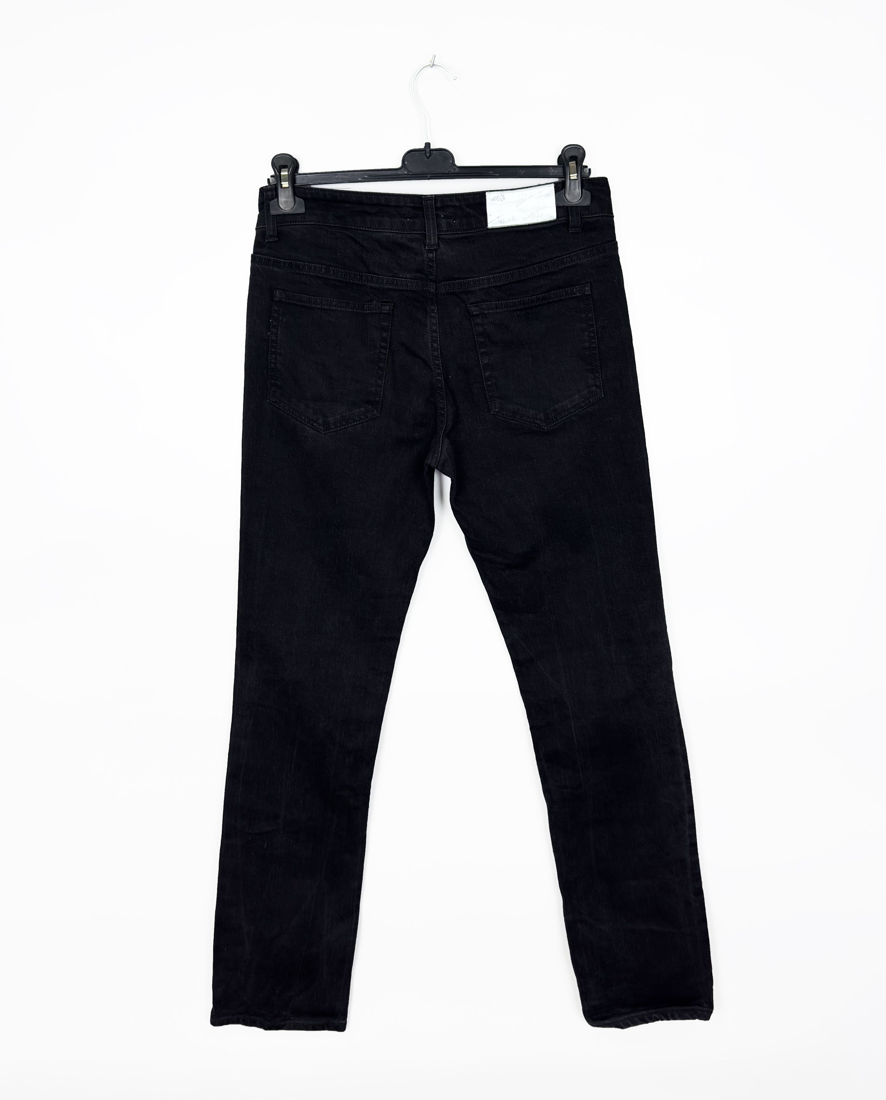 Acne Studios ACNE Hex Cash Black Denim Jeans W31 L32 Size US 31 - 5 Thumbnail
