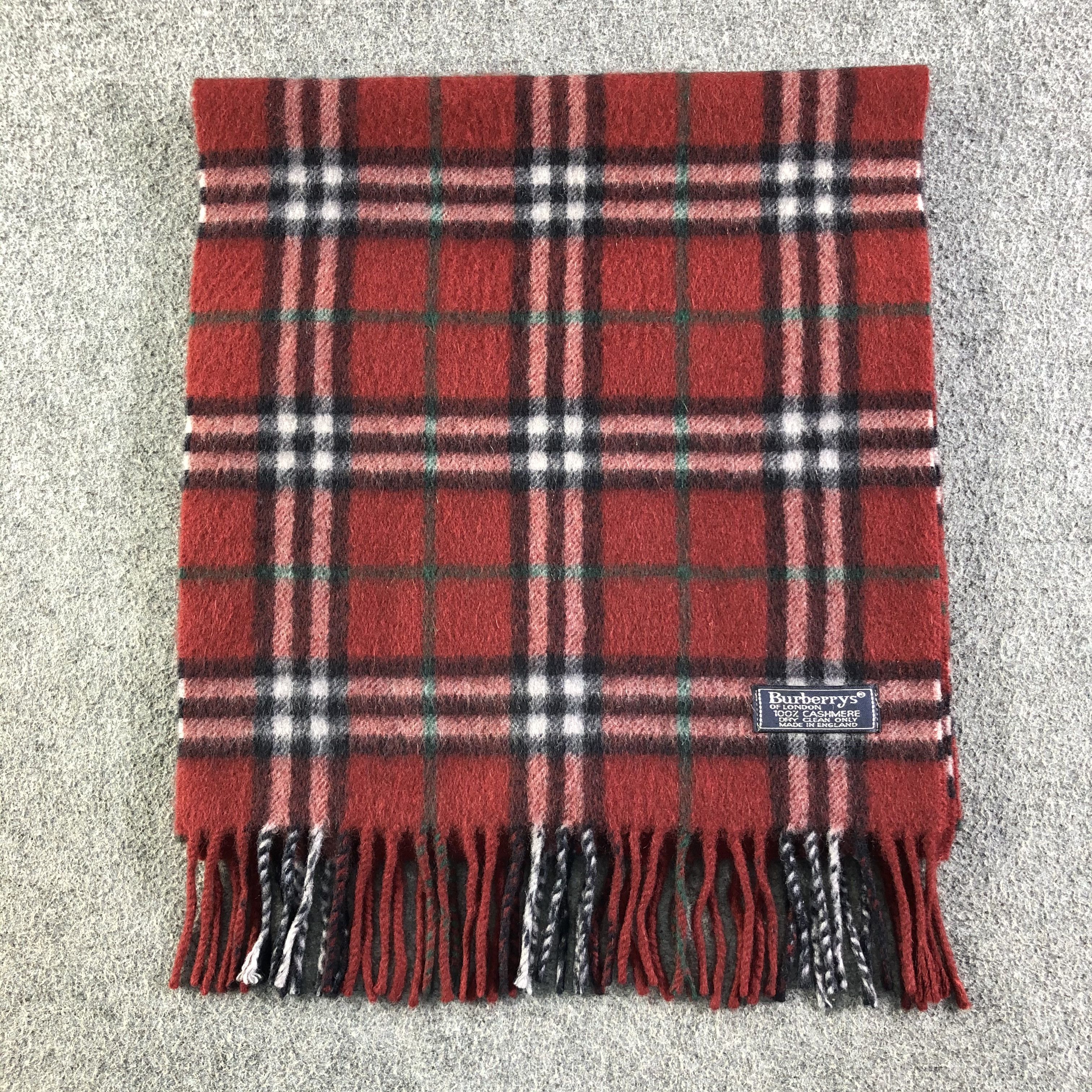 Burberry Burberrys Cashmere Scarf / Muffler / Neckwear Size ONE SIZE - 2 Thumbnail