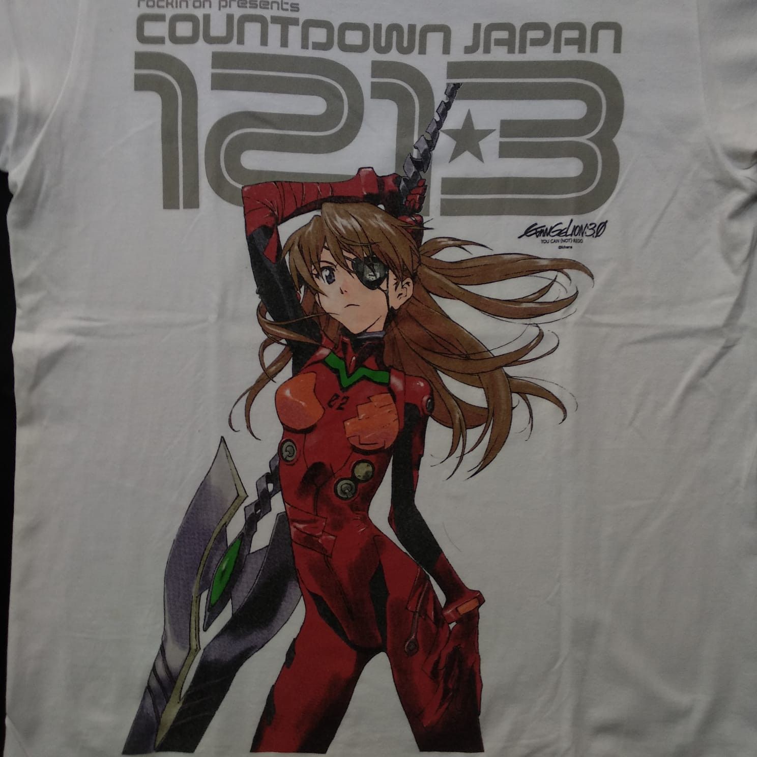 Anime × Japanese Brand Evangelion asuka countdown Japan Size US L / EU 52-54 / 3 - 6 Thumbnail