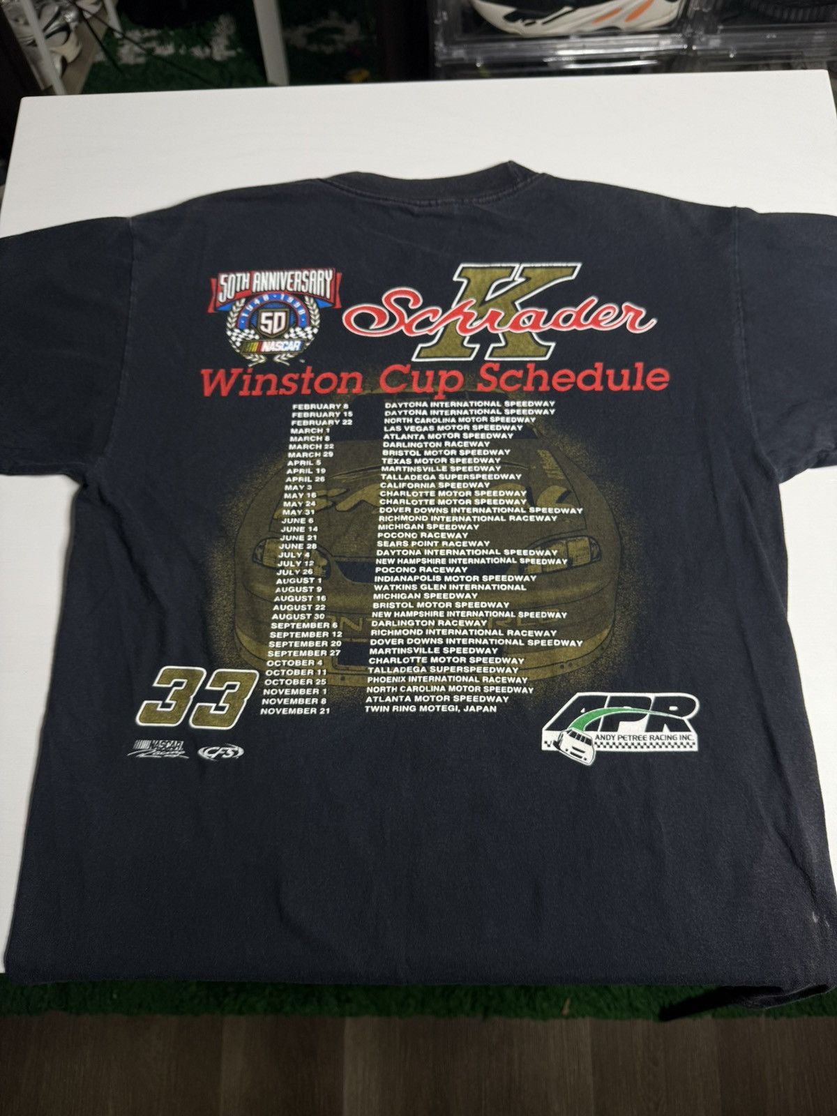 Vintage VINTAGE 1998 NASCAR Bandit Racing Tee “Black” [ L ] PREOWNED Size US L / EU 52-54 / 3 - 6 Thumbnail