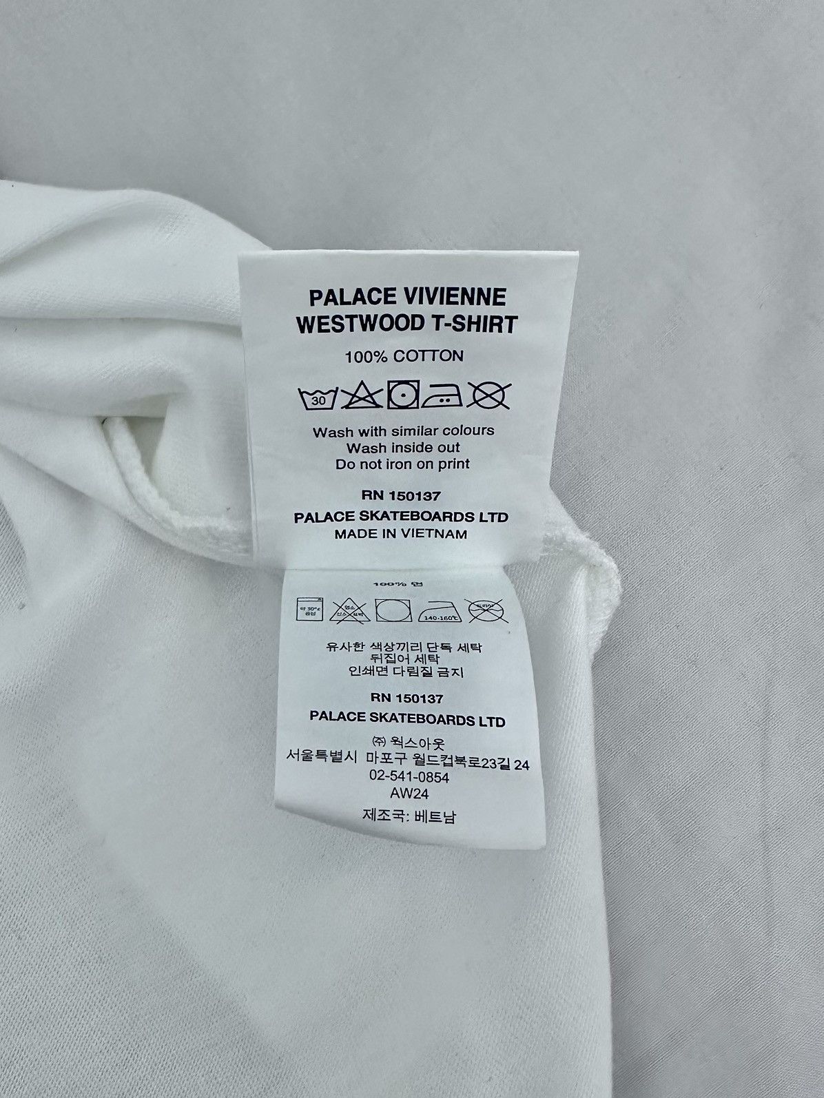 Palace × Vivienne Westwood Limited edition Palace x Vivienne Westwood graphic t-shirt Size US M / EU 48-50 / 2 - 5 Thumbnail