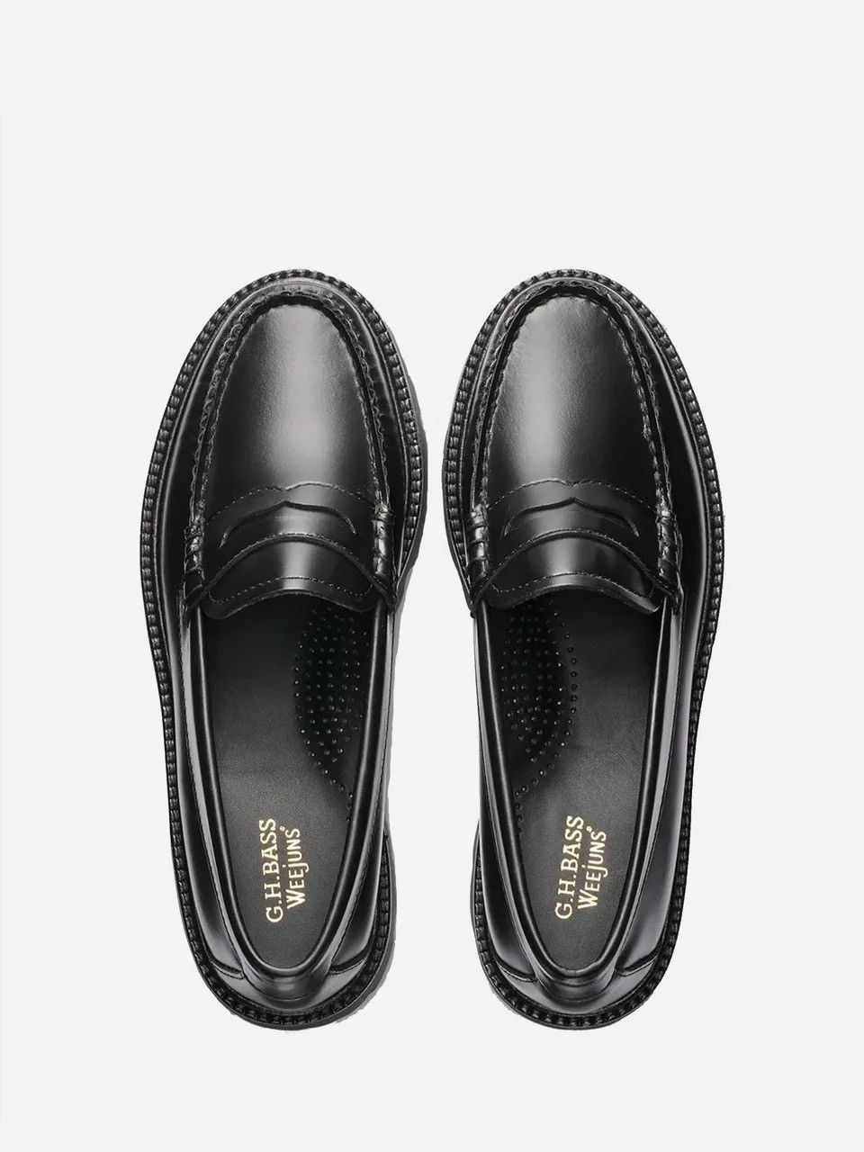 G.H. Bass & Co. G.H. Bass Women's Whitney Super Lug Weejun Loafer Size US 7.5 / IT 37.5 - 7 Thumbnail