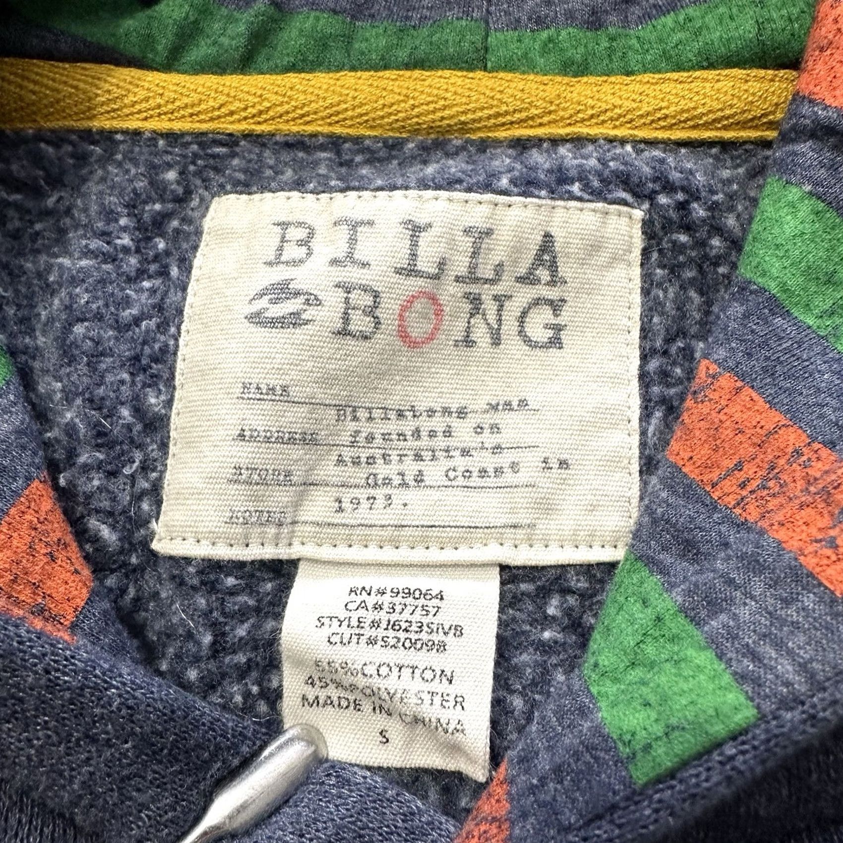 Billabong Billabong Hoodie Womens Small Vintage Blue Fleece Pullover Shirt Womens Small Blue Fleece Pullover Hoodie Billabong Vintage 90s Womens Hoodie Size S / US 4 / IT 40 - 3 Thumbnail