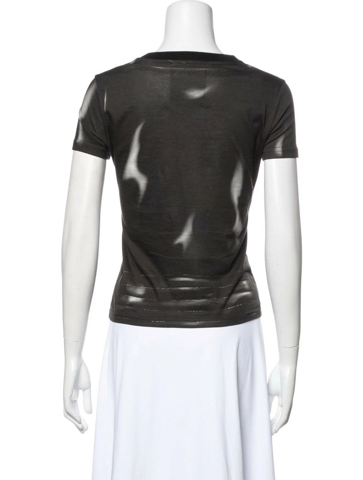 Moschino Moschino Couture Black Leather Jacket Print Top Size S / US 4 / IT 40 - 4 Thumbnail