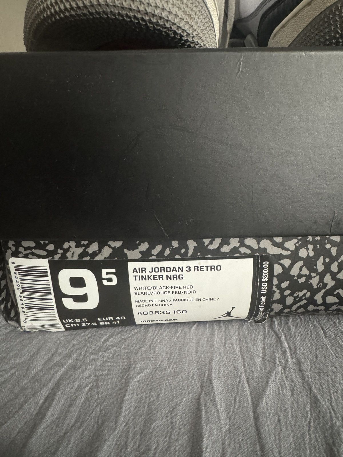 Jordan Brand Air Jordan 3 Tinker Hatfield Size US 9.5 / EU 42-43 - 3 Thumbnail