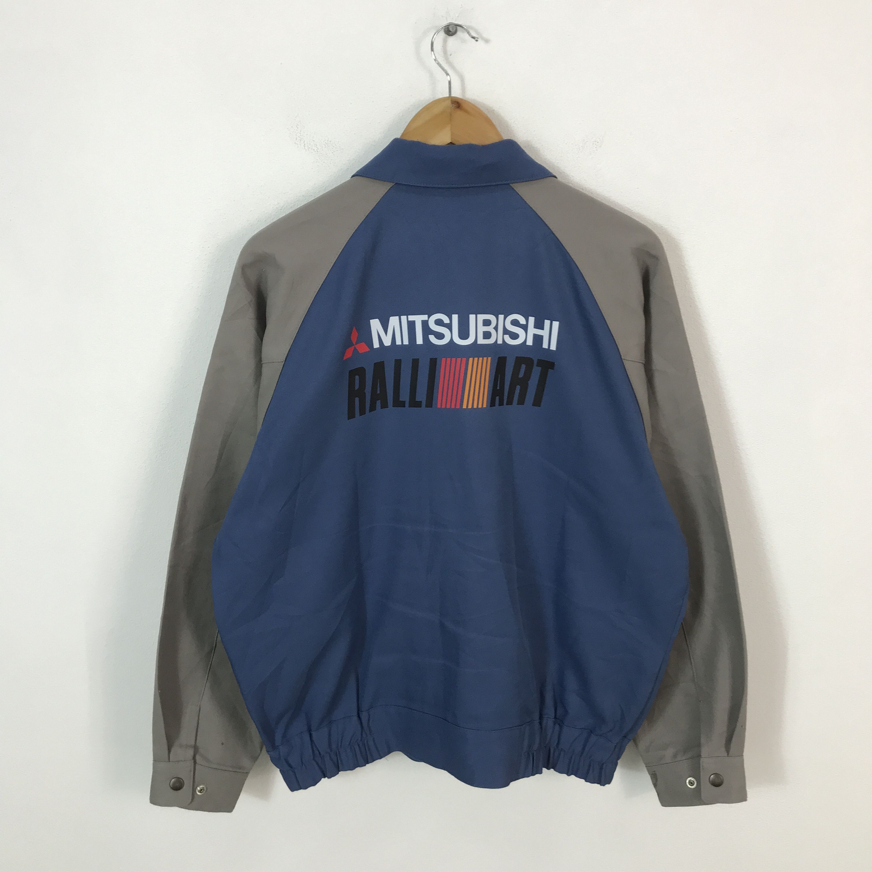 Japanese Brand vintage mitsubishi racing motorsport custom jacket Size US L / EU 52-54 / 3 - 1 Thumbnail