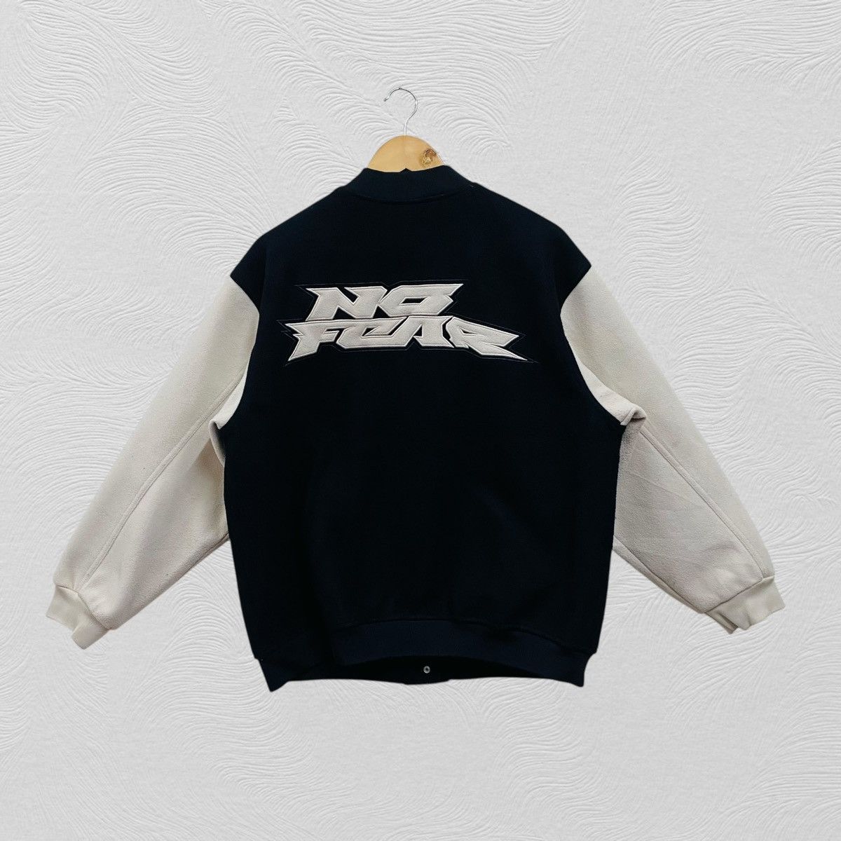No Fear No fear varsity jacket spellout biglogo Size US L / EU 52-54 / 3 - 1 Thumbnail