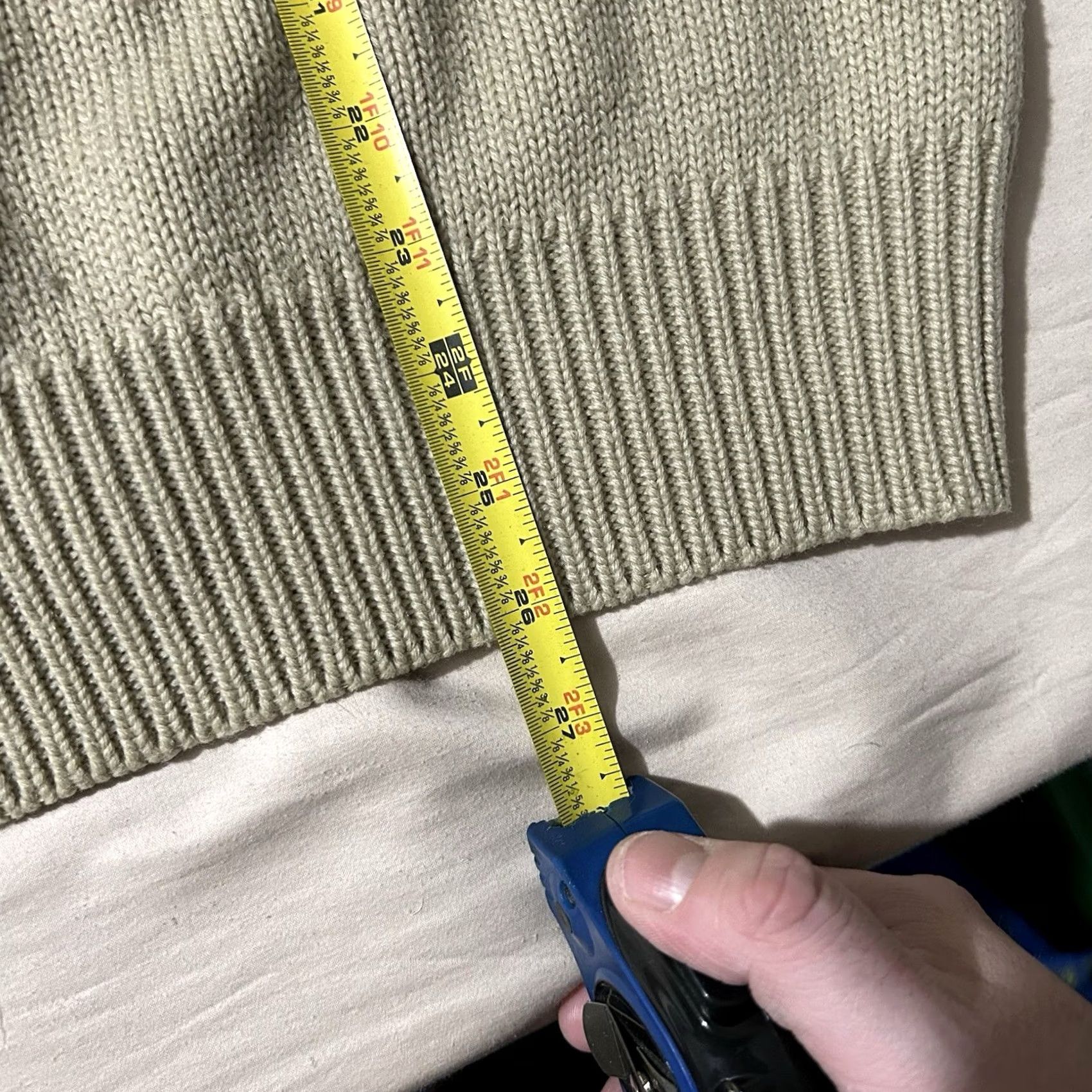Vintage VINTAGE Remington Sweater Henley Shoulder Patch 90s Size L Men Cream Suede Size US L / EU 52-54 / 3 - 6 Thumbnail