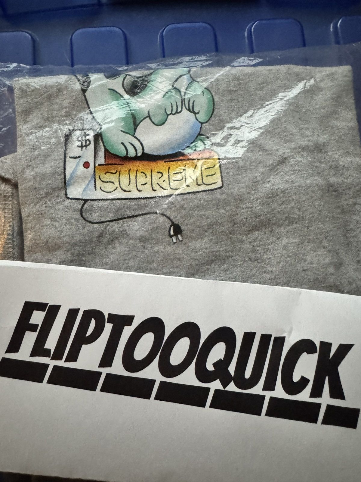 Supreme Dinosaur Tee Size US XL / EU 56 / 4 - 5 Thumbnail