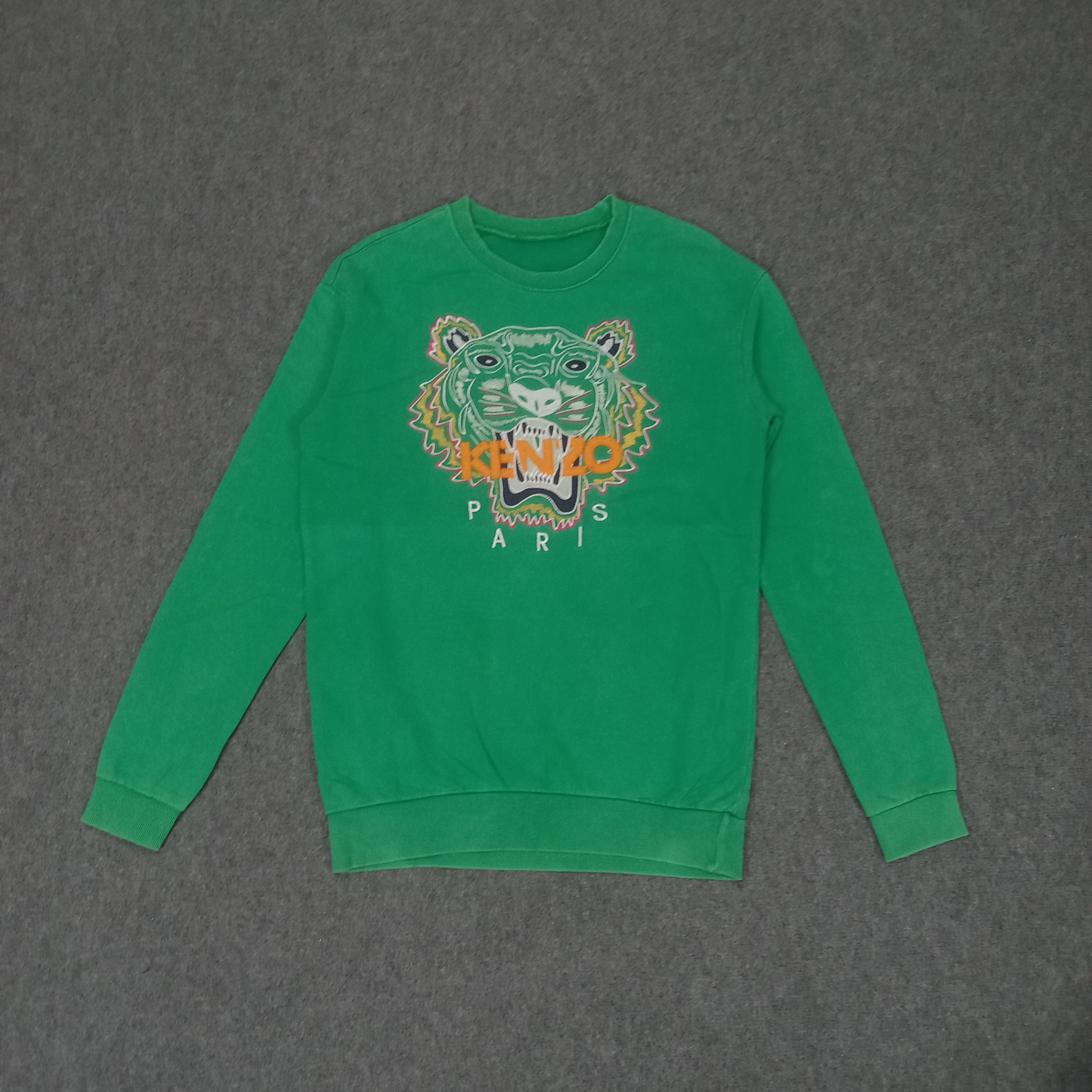 Kenzo KENZO PARIS Embroidery Design Sweatshirt Size US L / EU 52-54 / 3 - 1 Thumbnail