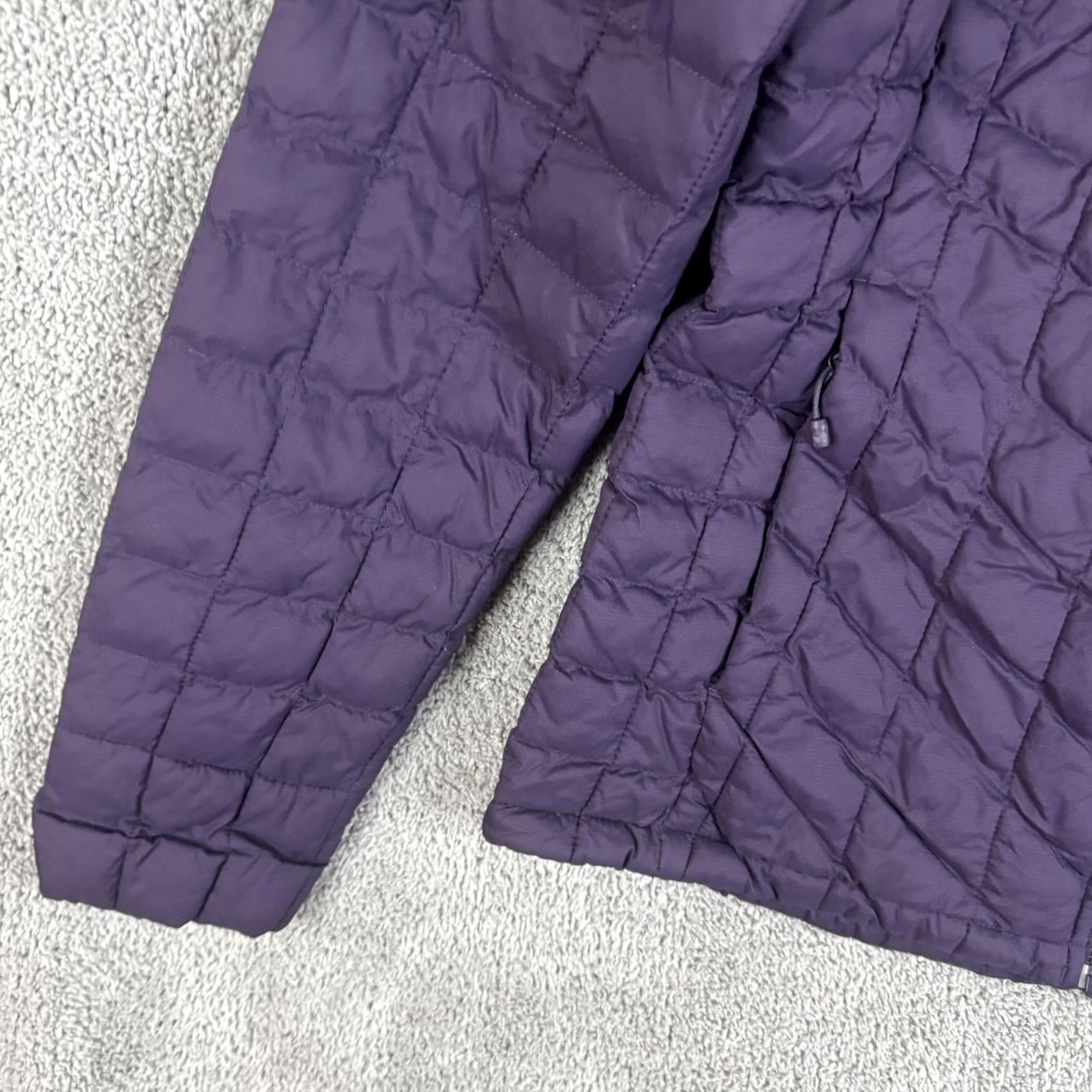 The North Face The North Face ThermoBall Jacket Womens S Purple Quilted Full Zip Insulated Size S / US 4 / IT 40 - 2 Thumbnail