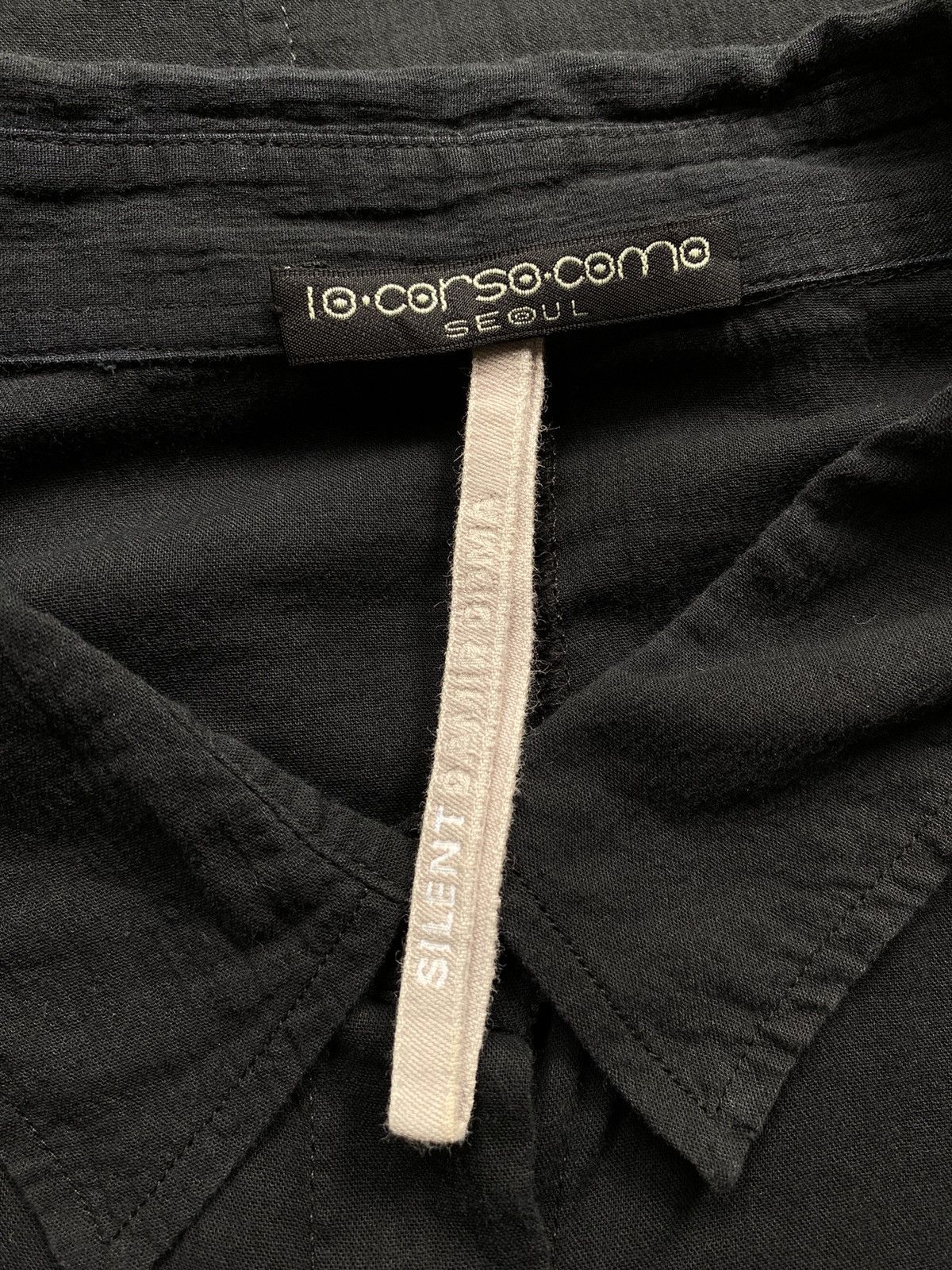 10 Corso Como × Damir Doma 10 Corso Como X Damir Doma Black Button-Up Shirt Size S / US 4 / IT 40 - 10 Thumbnail