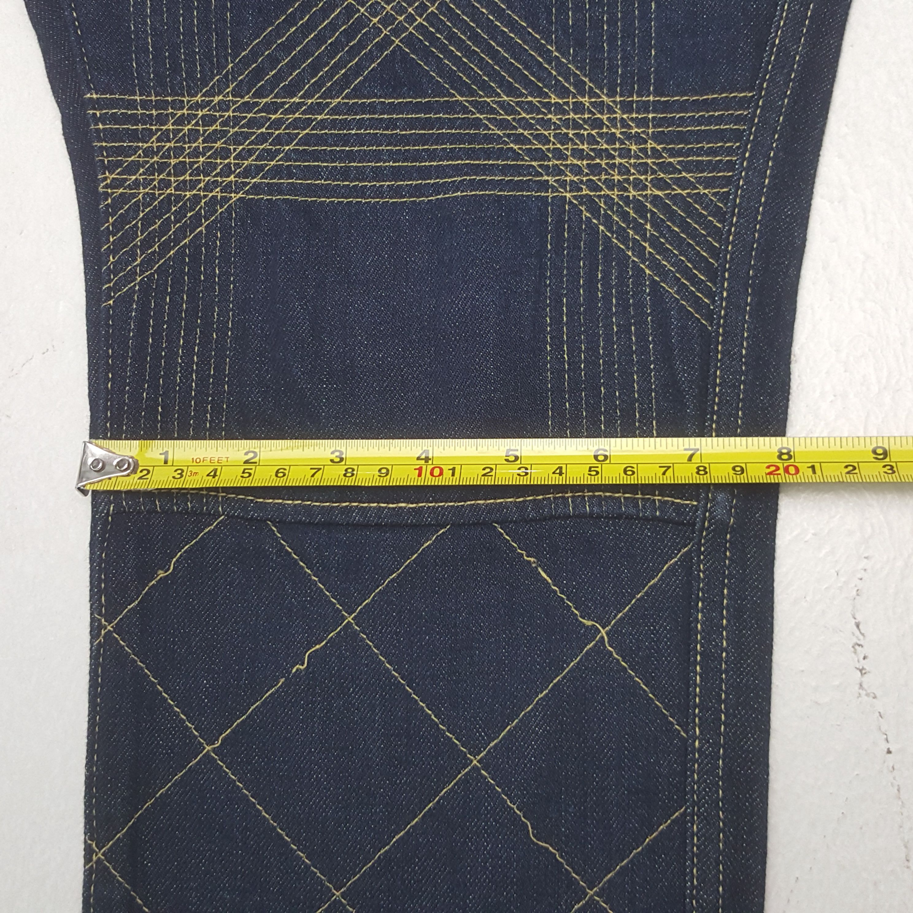Kapital Vintage Kapital Sashiko Japanese Rare Denim Jeans C297N20 Size US 32 / EU 48 - 13 Thumbnail