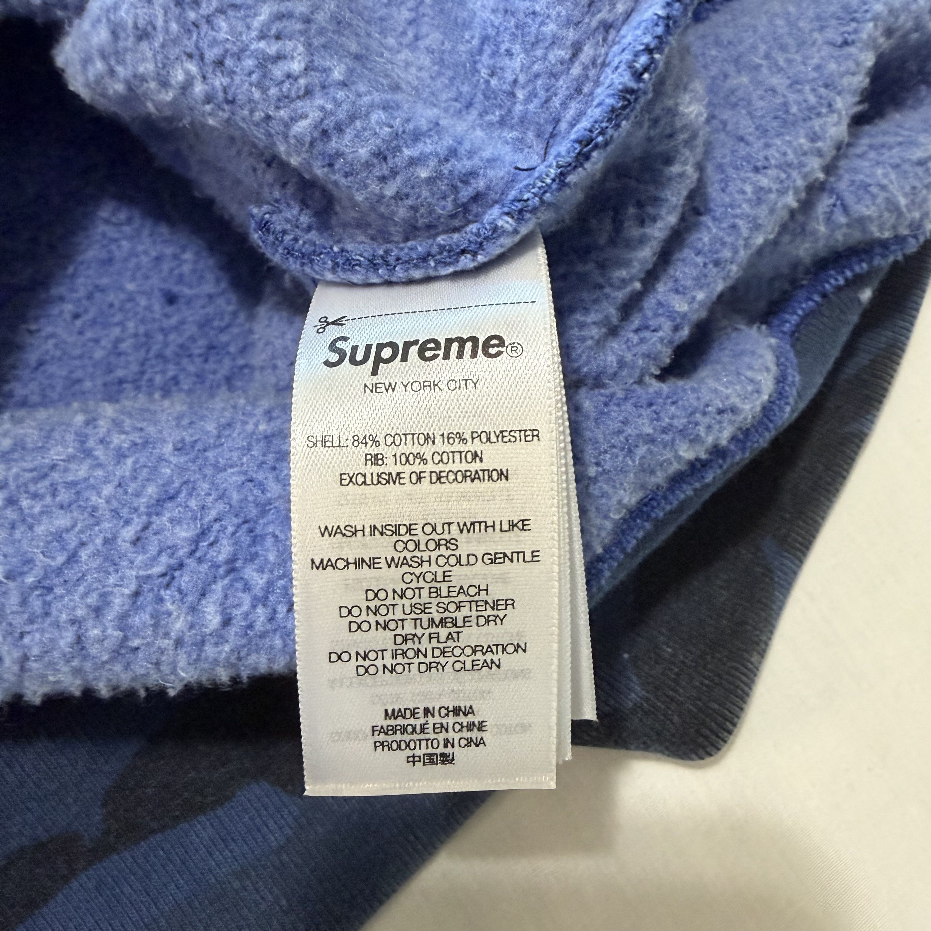 Supreme Overdyed Studded Hoodie Size US L / EU 52-54 / 3 - 8 Thumbnail