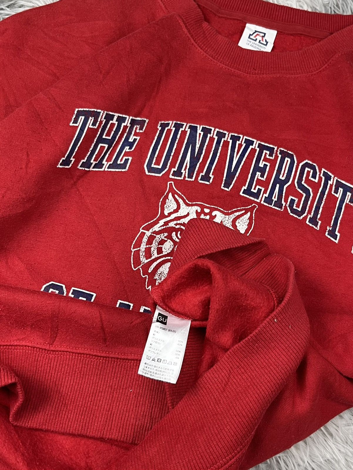 Arizona Jean Co. Vintage University of Arizona Sweatshirt Size US XL / EU 56 / 4 - 5 Thumbnail