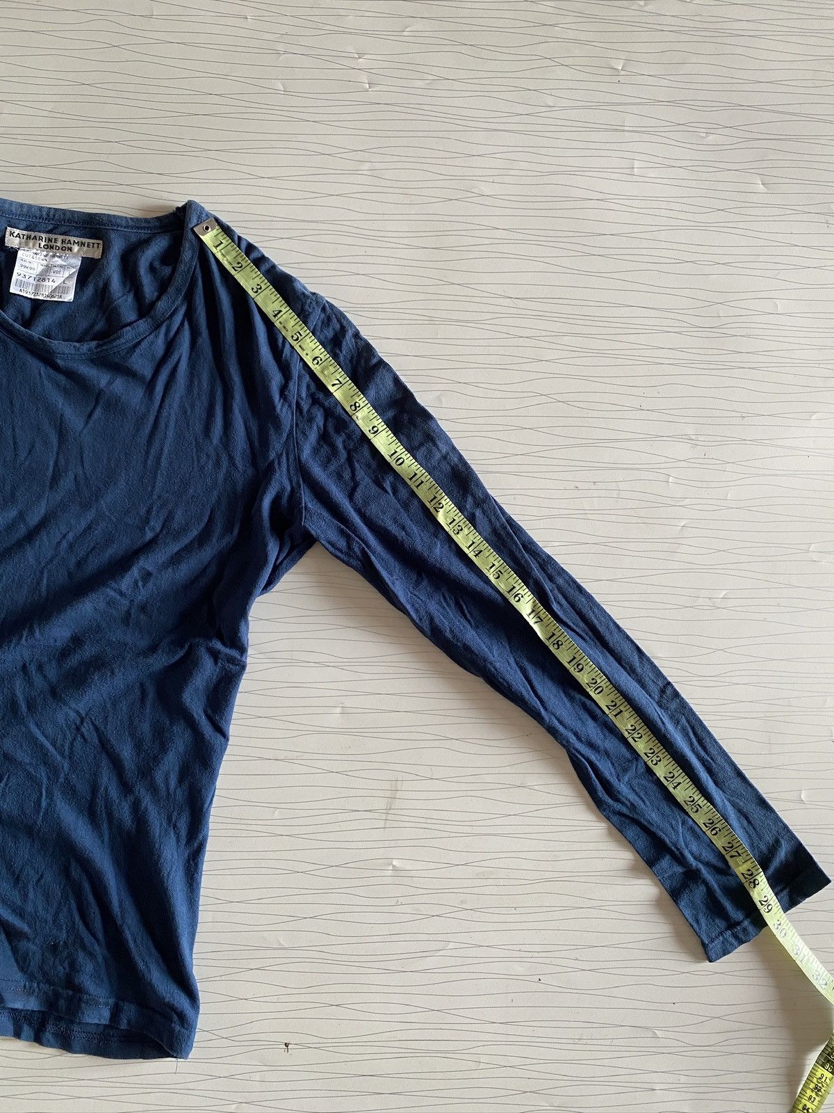 Katharine Hamnett London Vintage Katharine Hamnett London Blank LS Tee Size US L / EU 52-54 / 3 - 8 Thumbnail