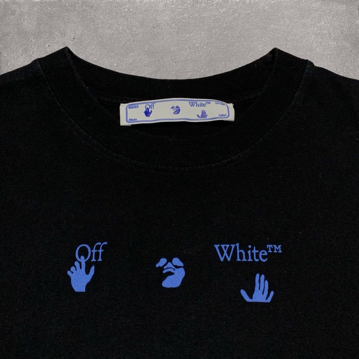 Off-White Off White Small Liquid Mirko Black Tee Virgil Abloh Size US S / EU 44-46 / 1 - 5 Thumbnail