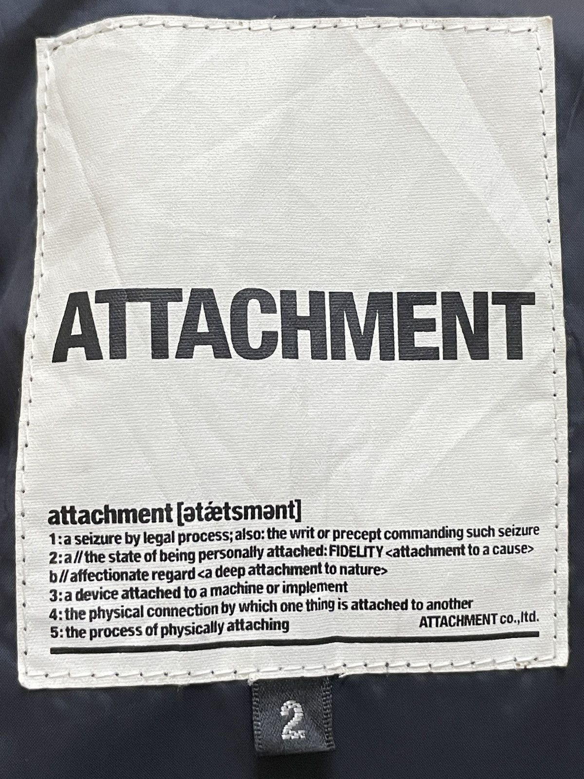 Attachment × Japanese Brand Vintage Japanese Brand Attachment Nylon Jacket 2000s Size US M / EU 48-50 / 2 - 10 Thumbnail