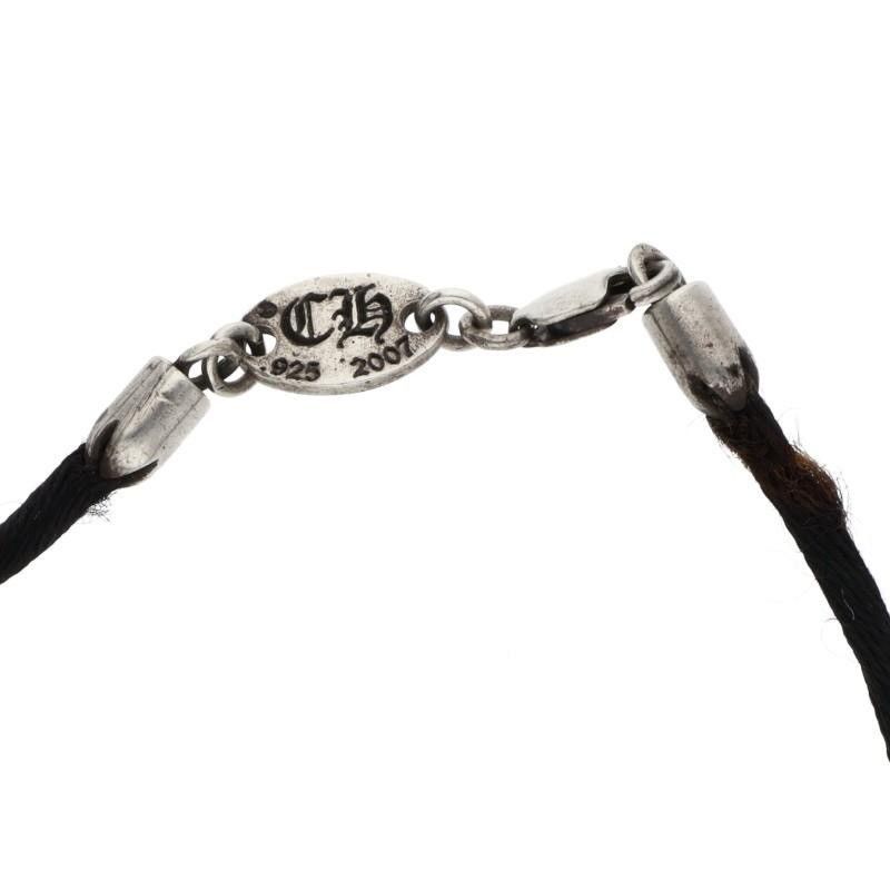 Chrome Hearts Chrome Hearts Diamond KZ lip tongue Silk Bracelet Size ONE SIZE - 4 Thumbnail